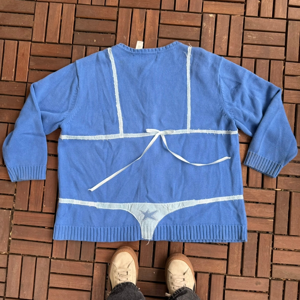 Bikini zip up sweater(XXL)