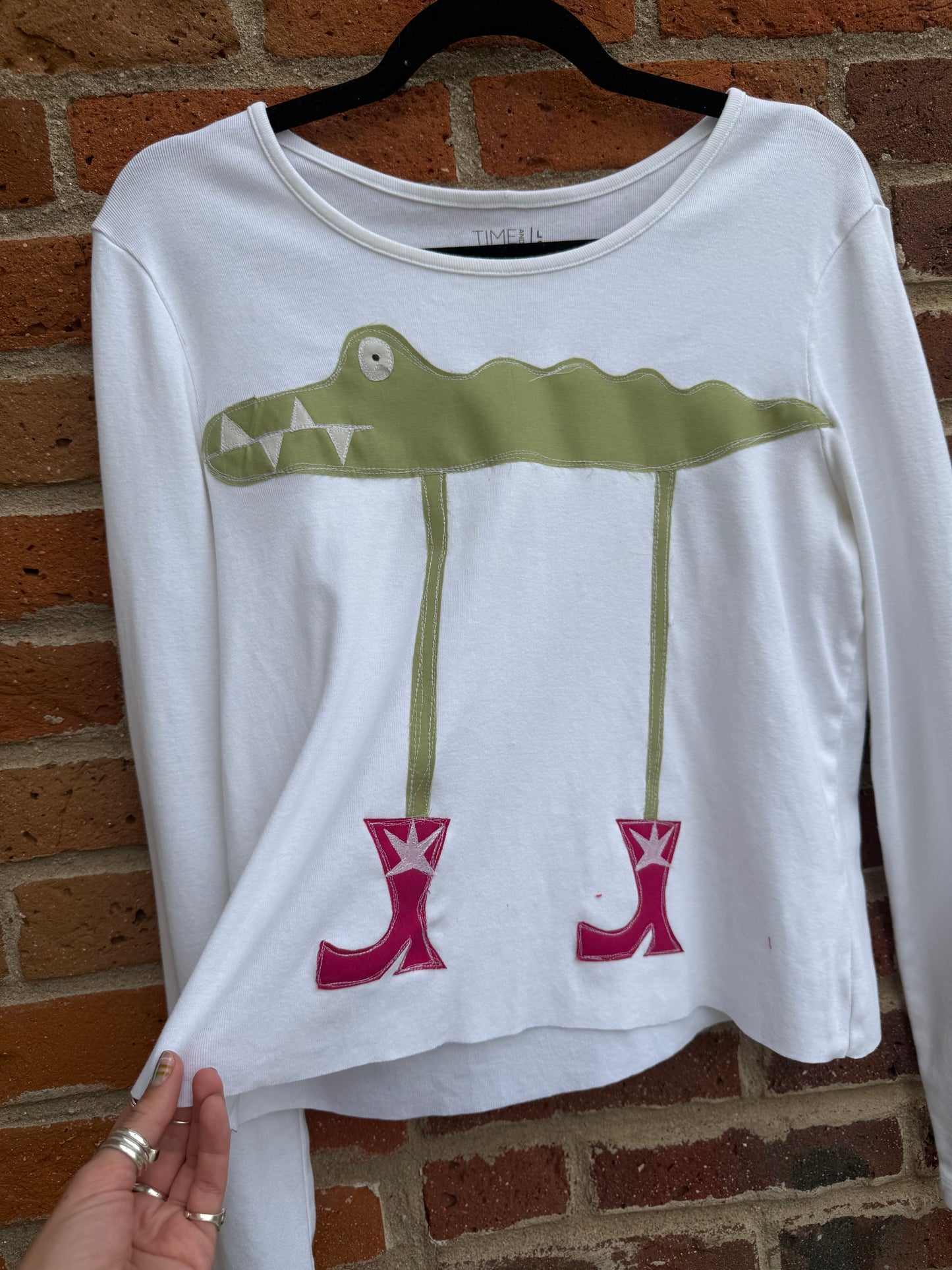 Gator n’ boots longsleeve(large)