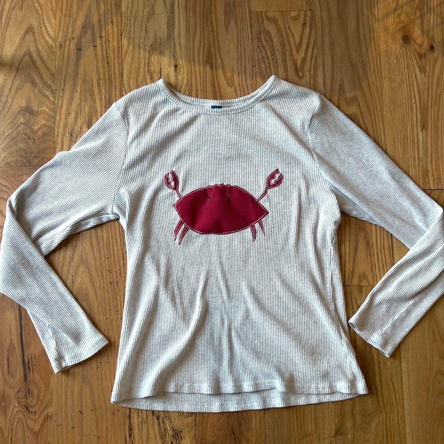 Crab longsleeve tee(Large)