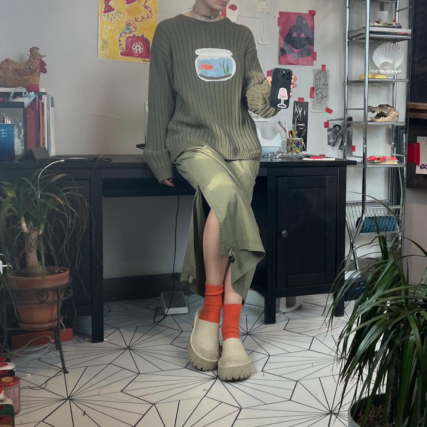 Fish tank sweater(Large)