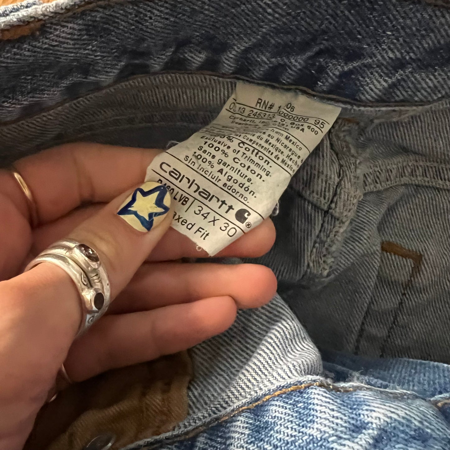 Swan carhartt jeans(34x30)
