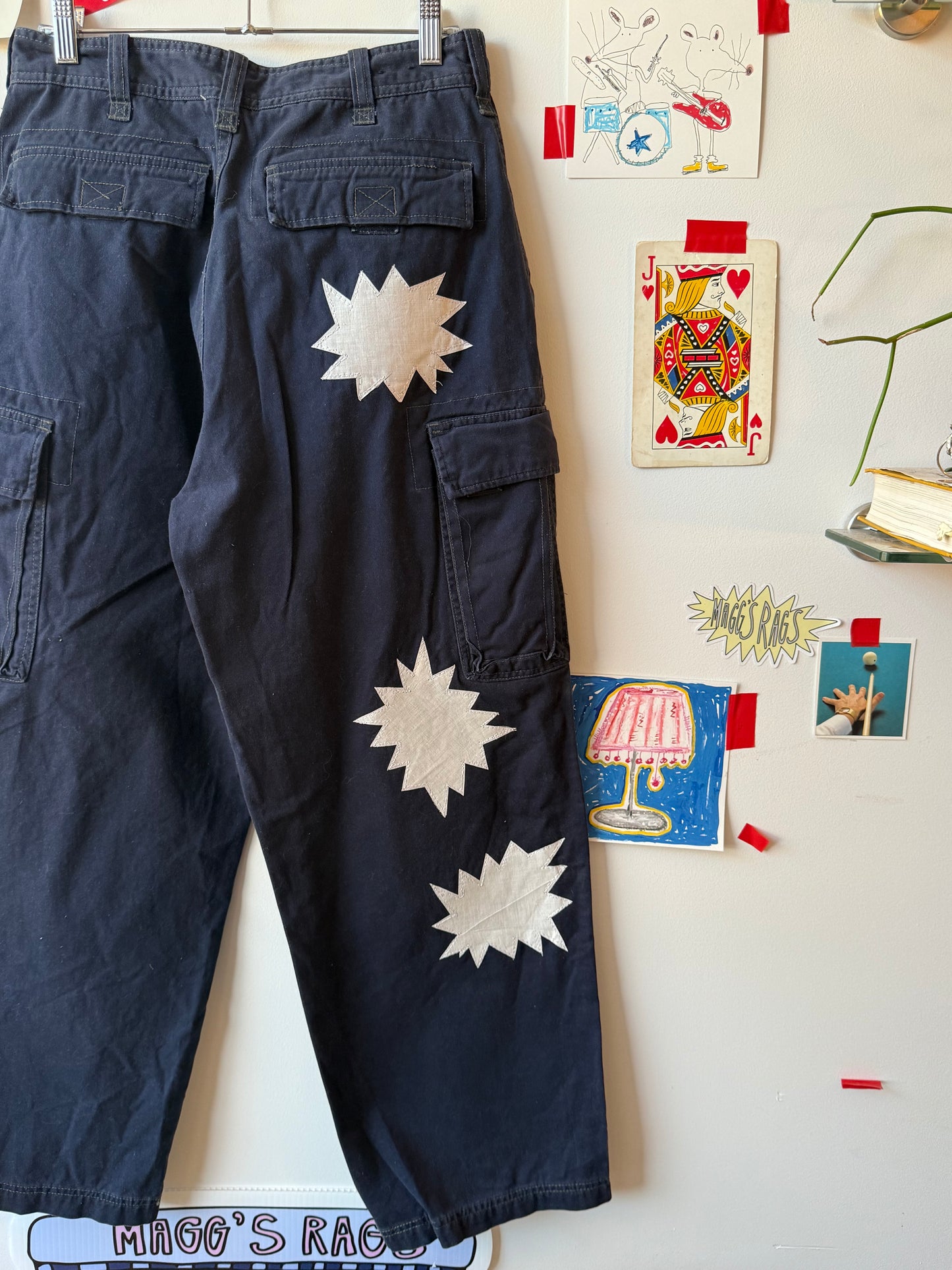 Abstract cargo pants (32x30) - Magg's Rags