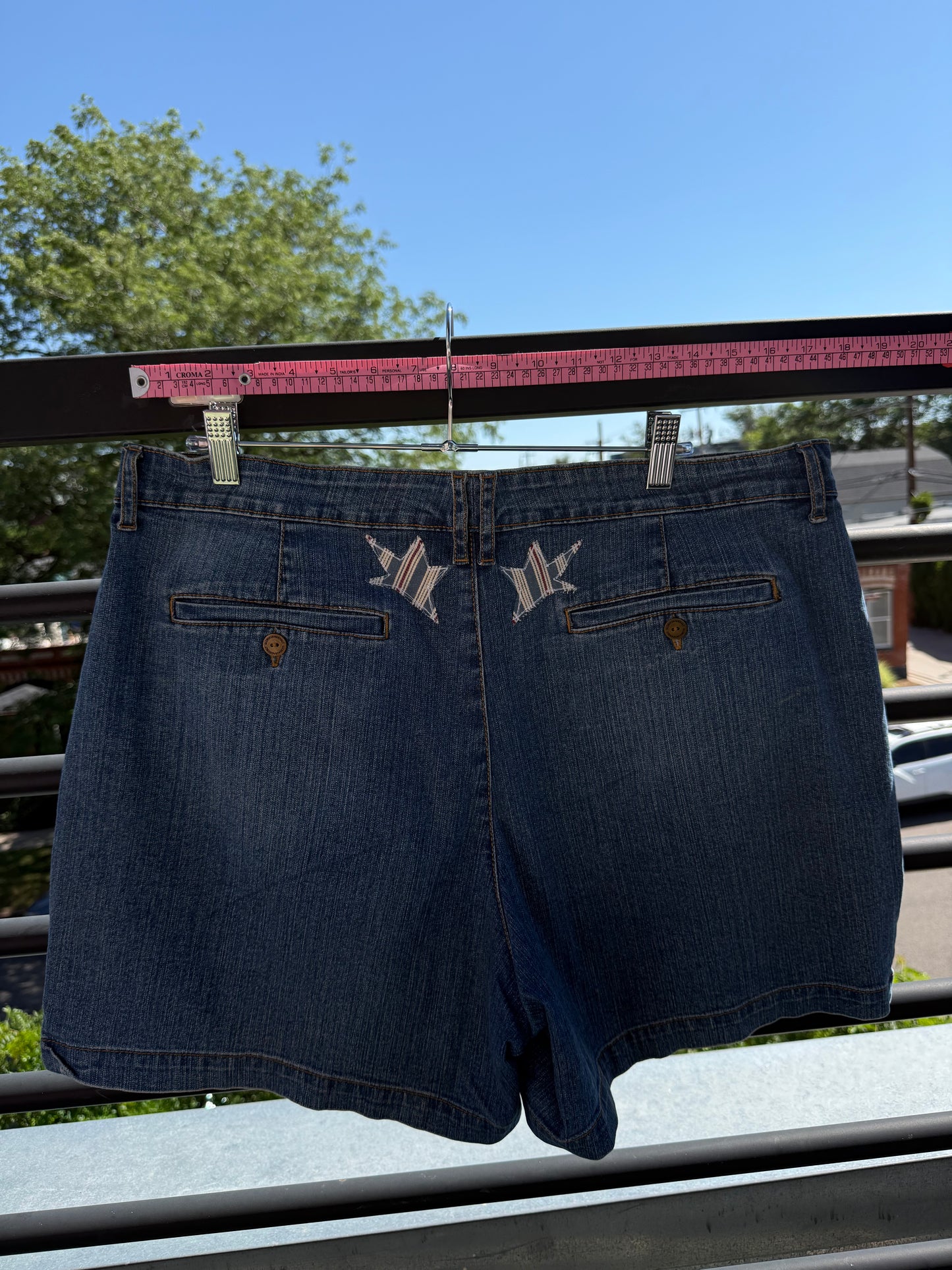 Striped Star jorts(36)