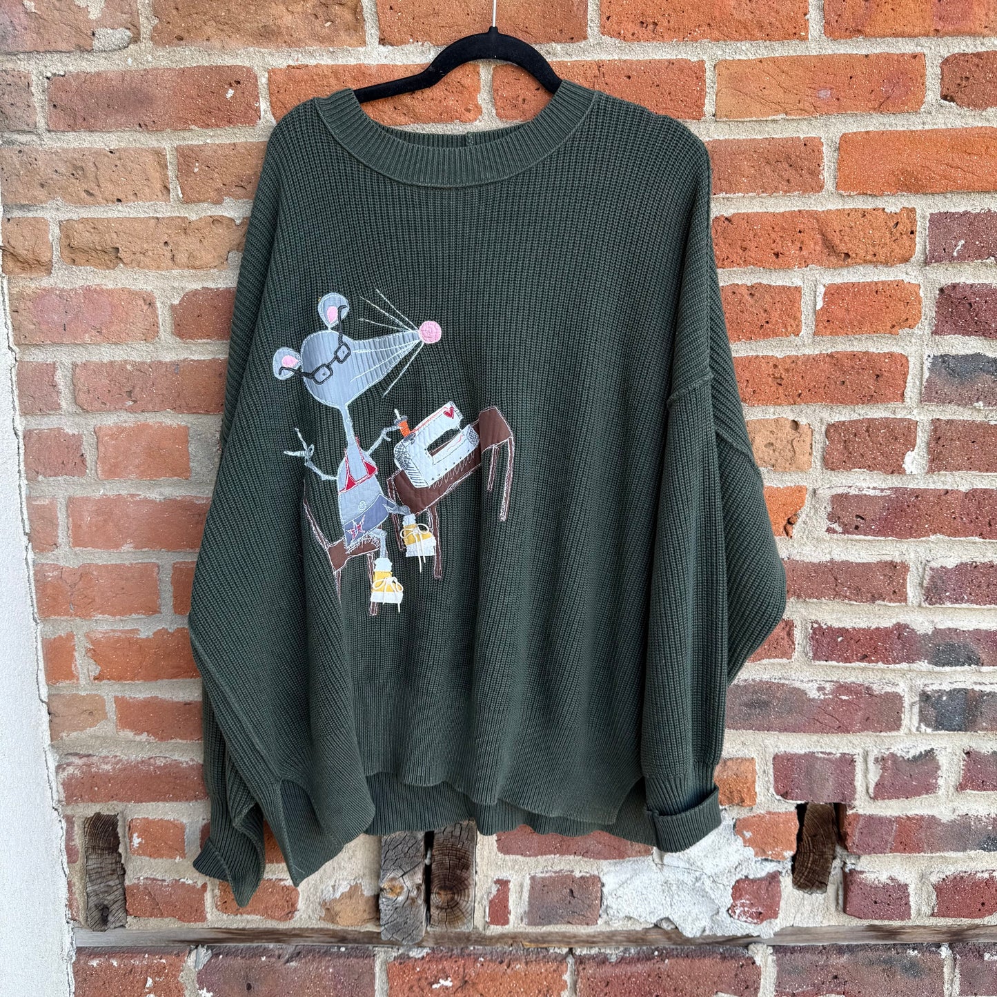 Sewing rat sweater(XXL)
