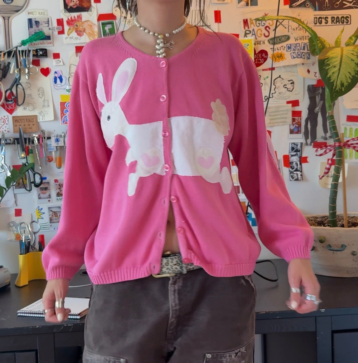 Bunny cardigan SS