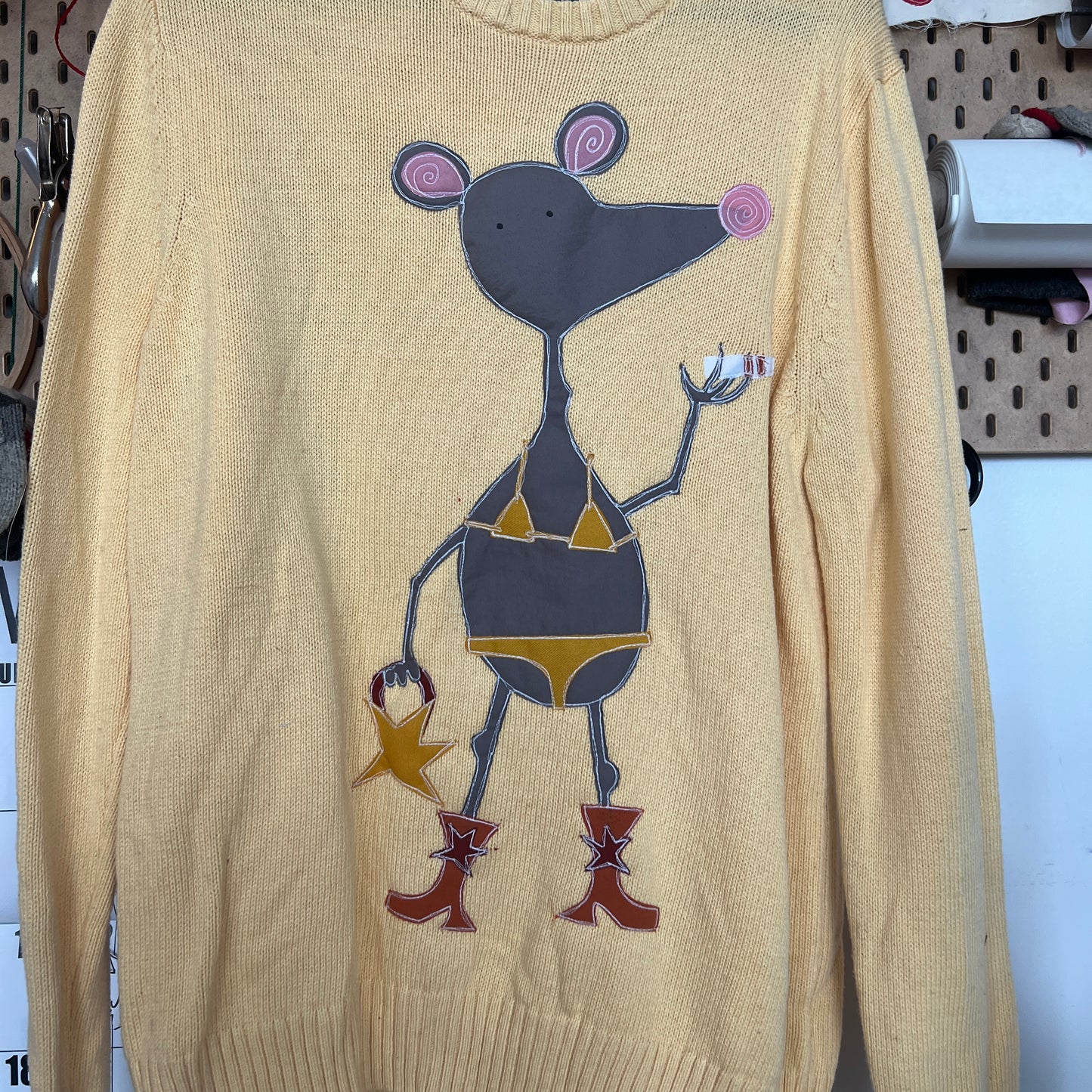 Ciga-rat in boots sweater (xl)