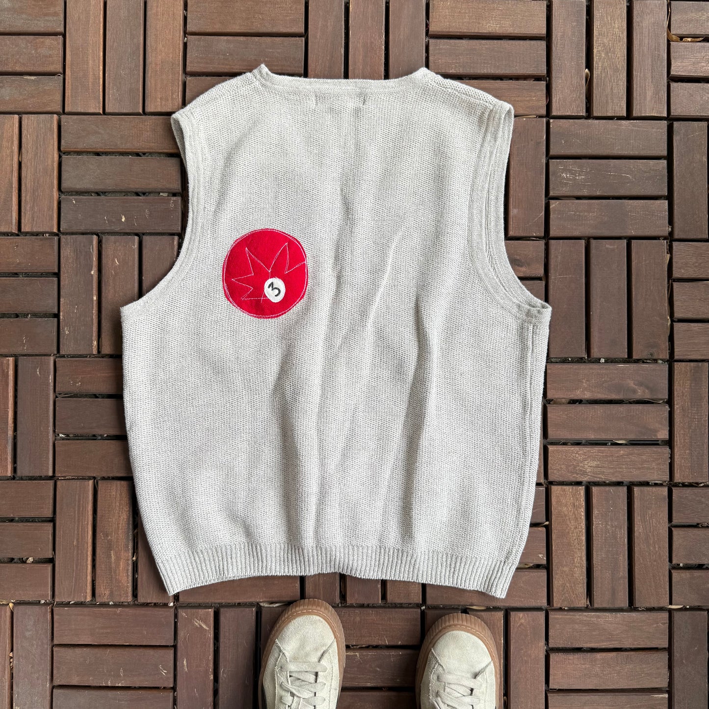 Billiard ball sweater vest(medium)