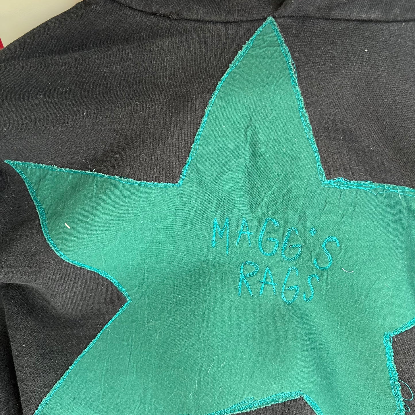 Magg’s Rags star hoodie(Large)