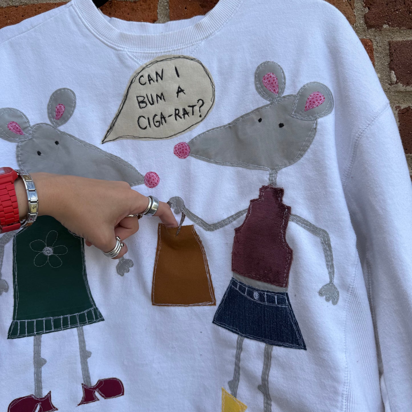 Can I bum a ciga-rat crew(M/L)