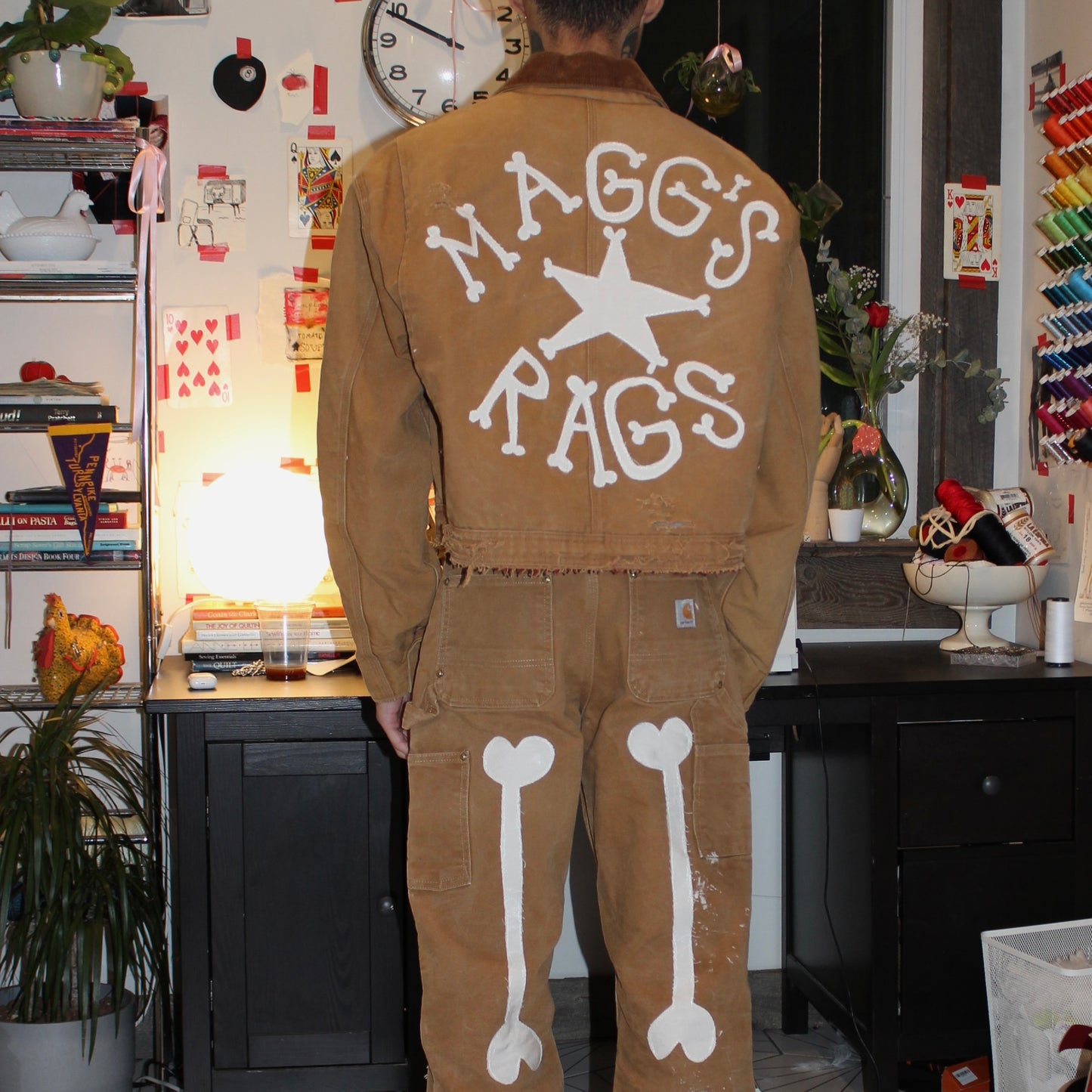 Magg’s Rags carhartt bones jacket(medium)