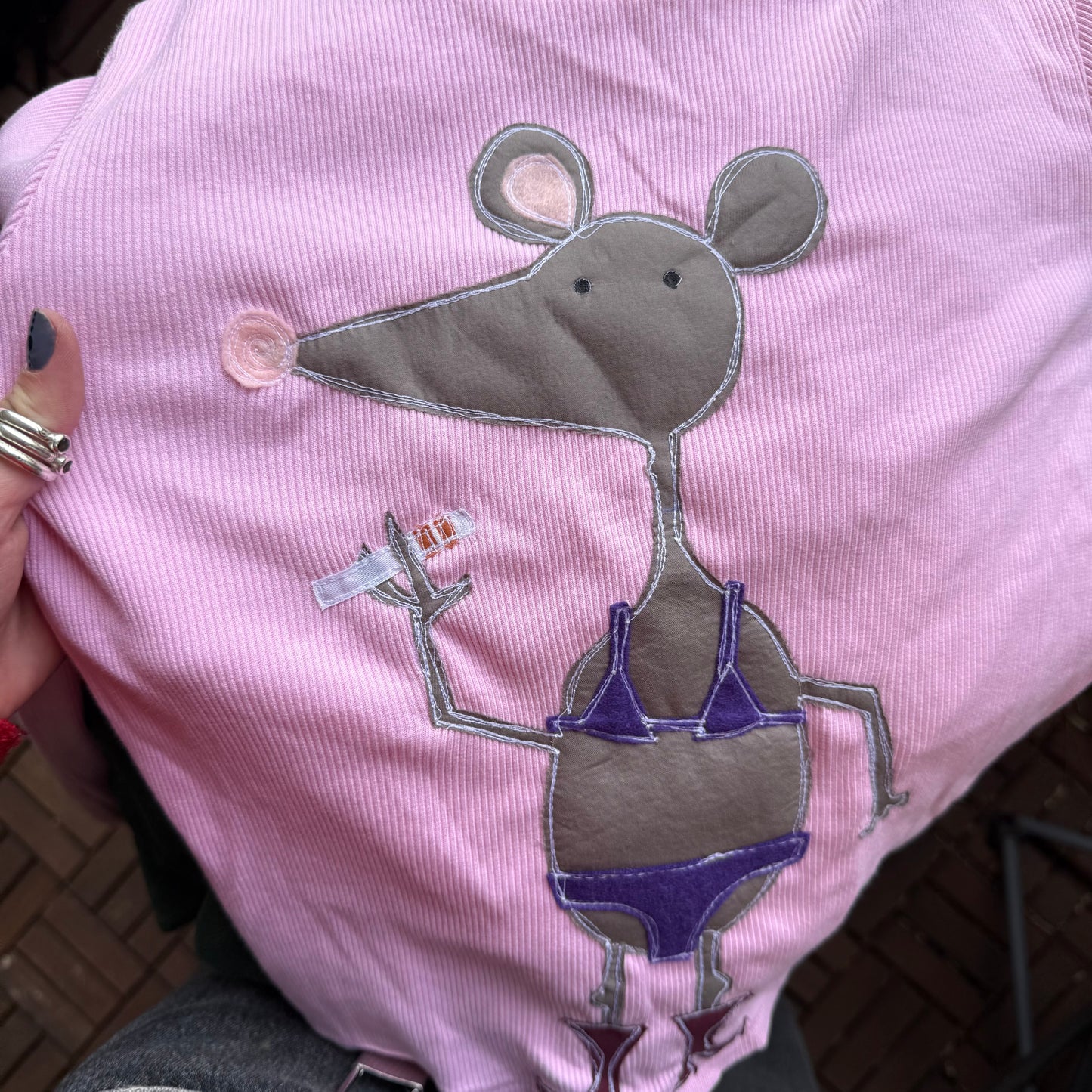 Smokin’ Rat baby tee(small)