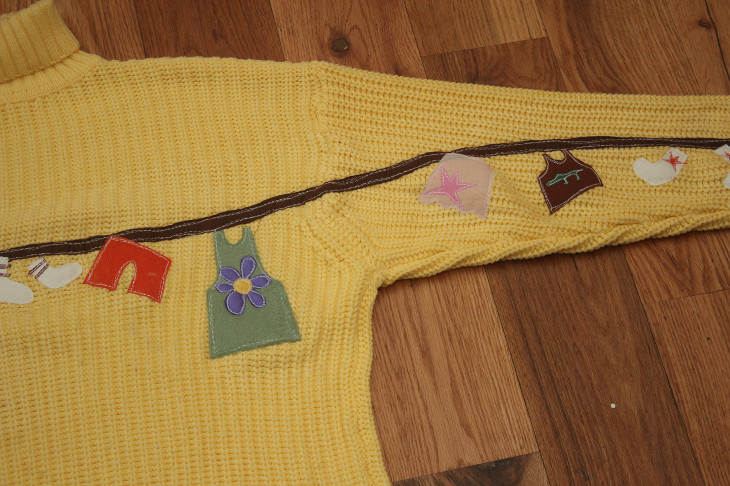 Clothesline sweater(XL)