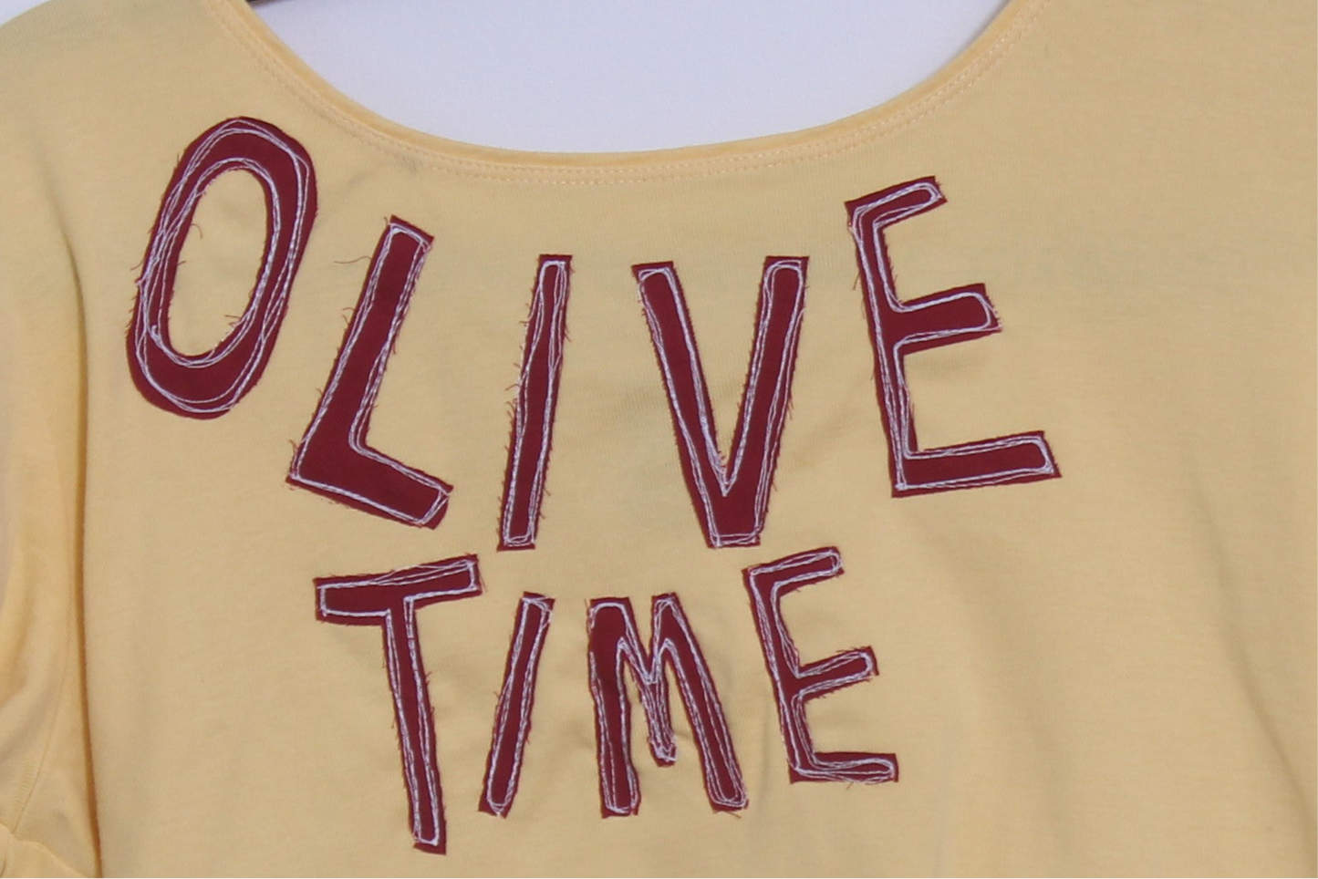 Olive time tee(large)