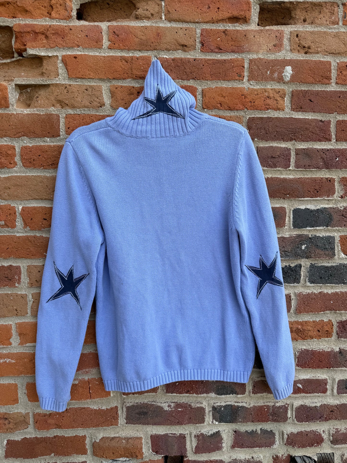 Little Lacey lamb high neck zip up(medium)