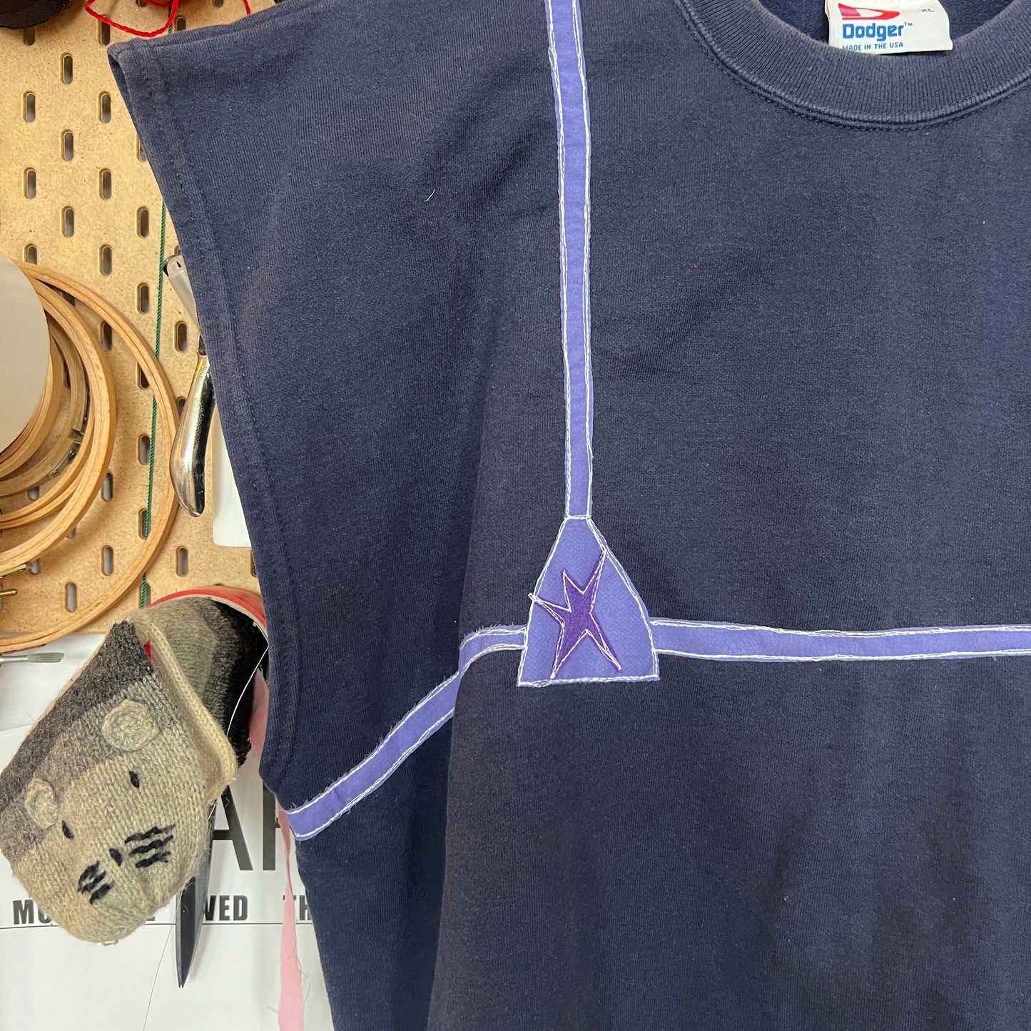 Bikini sweatshirt tank (xl)