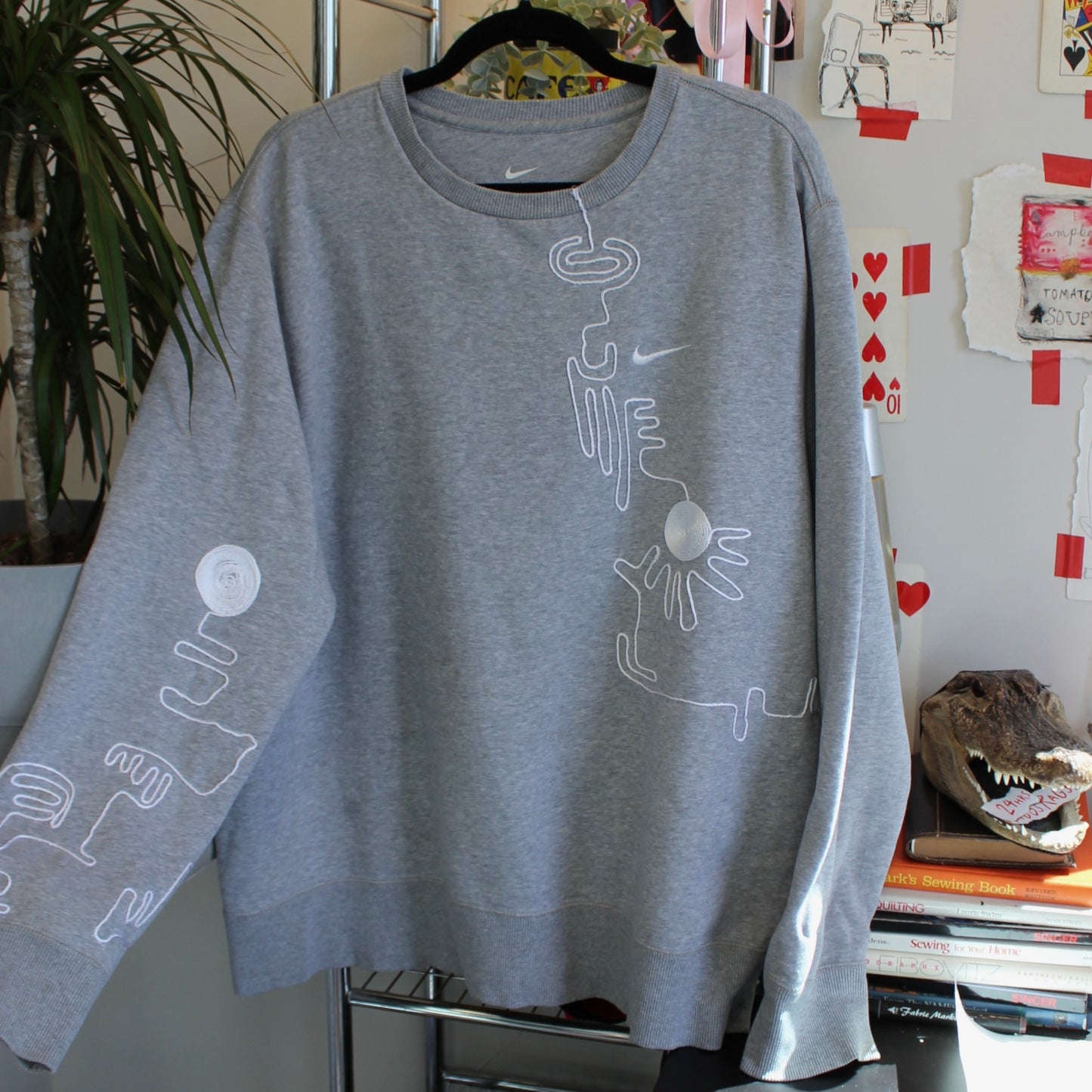 Silly string Nike crew(XL)