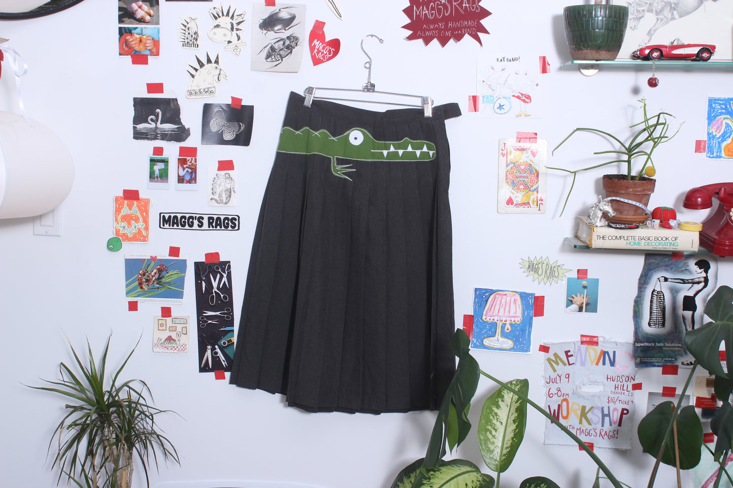 360° Pleated gator skirt(4)