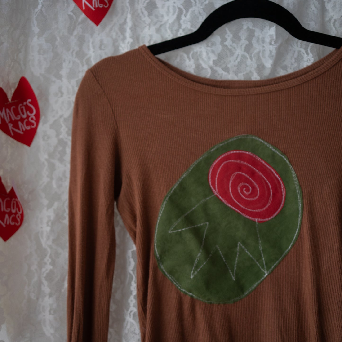 Mega olive long sleeve (xs)