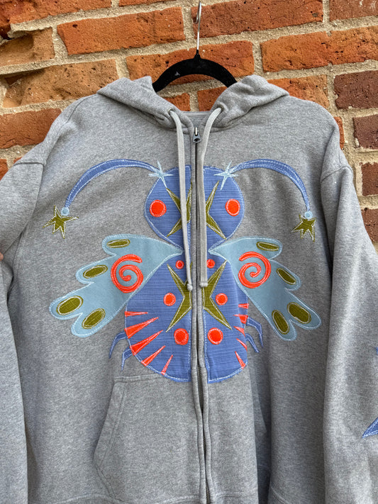 Abstract bug sweatshirt (3XL)