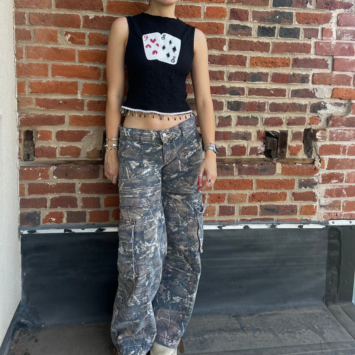 Card fringe tank(small)