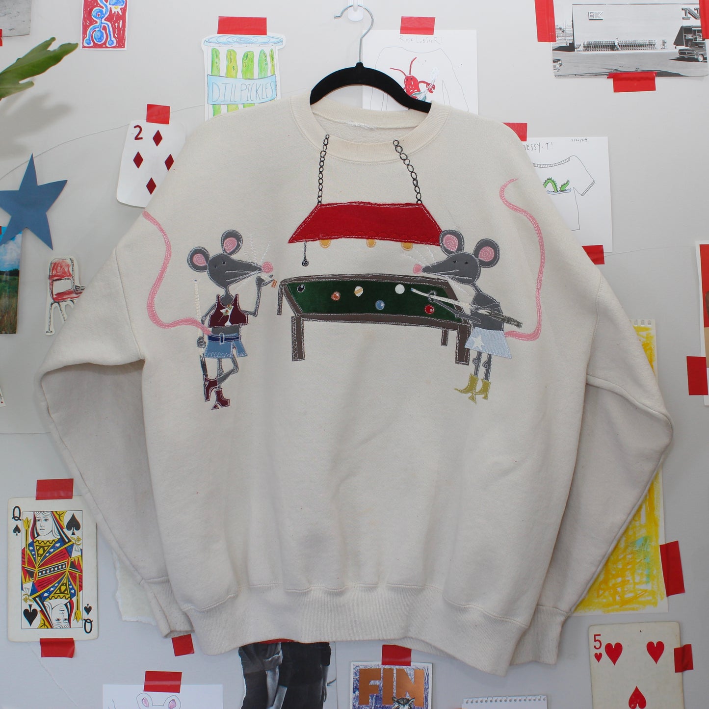 Rats running the table crew(XL)