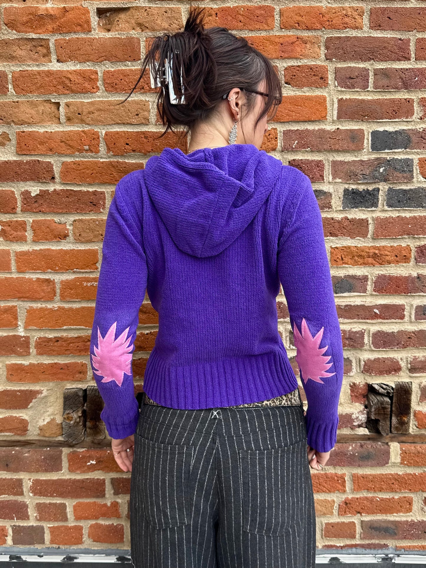 Beetle pom-pom zip up(XS)