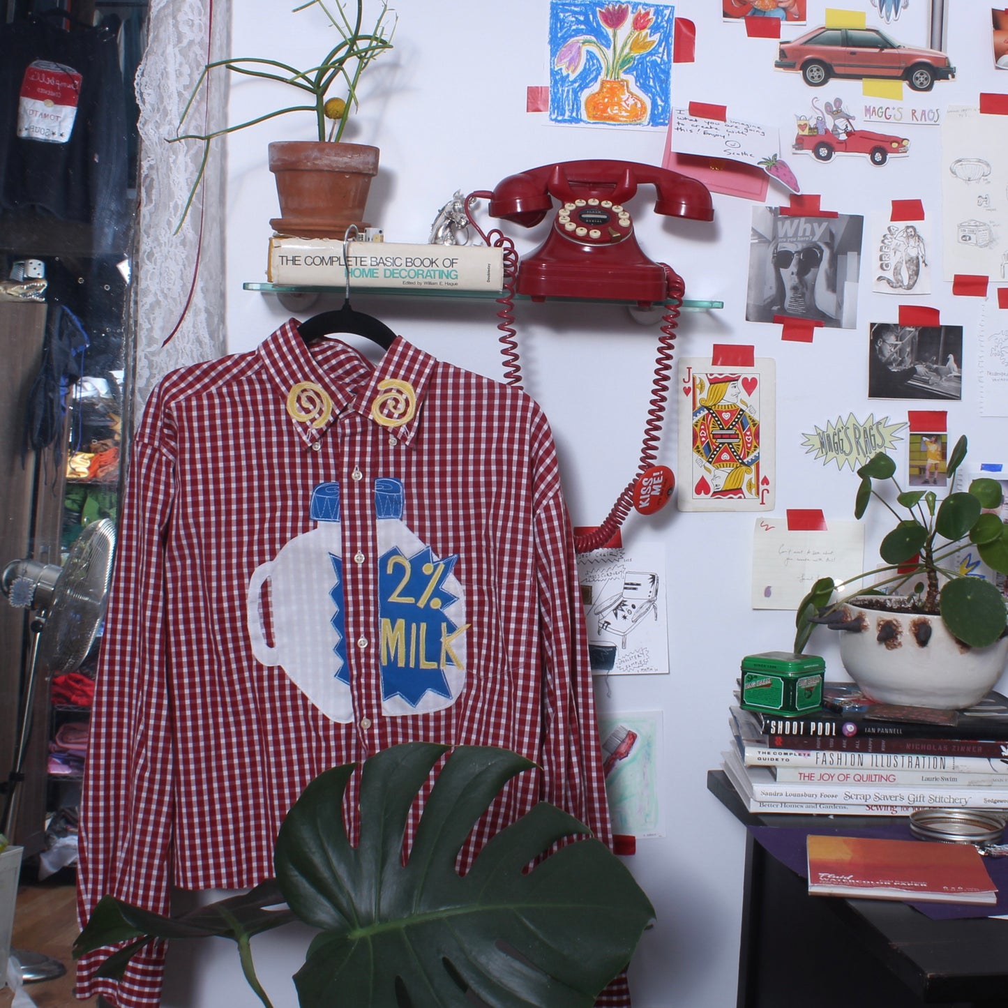 2% milk button down(M/L)