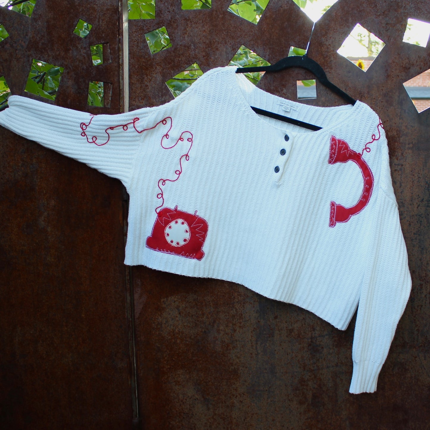Telephone sweater(M)
