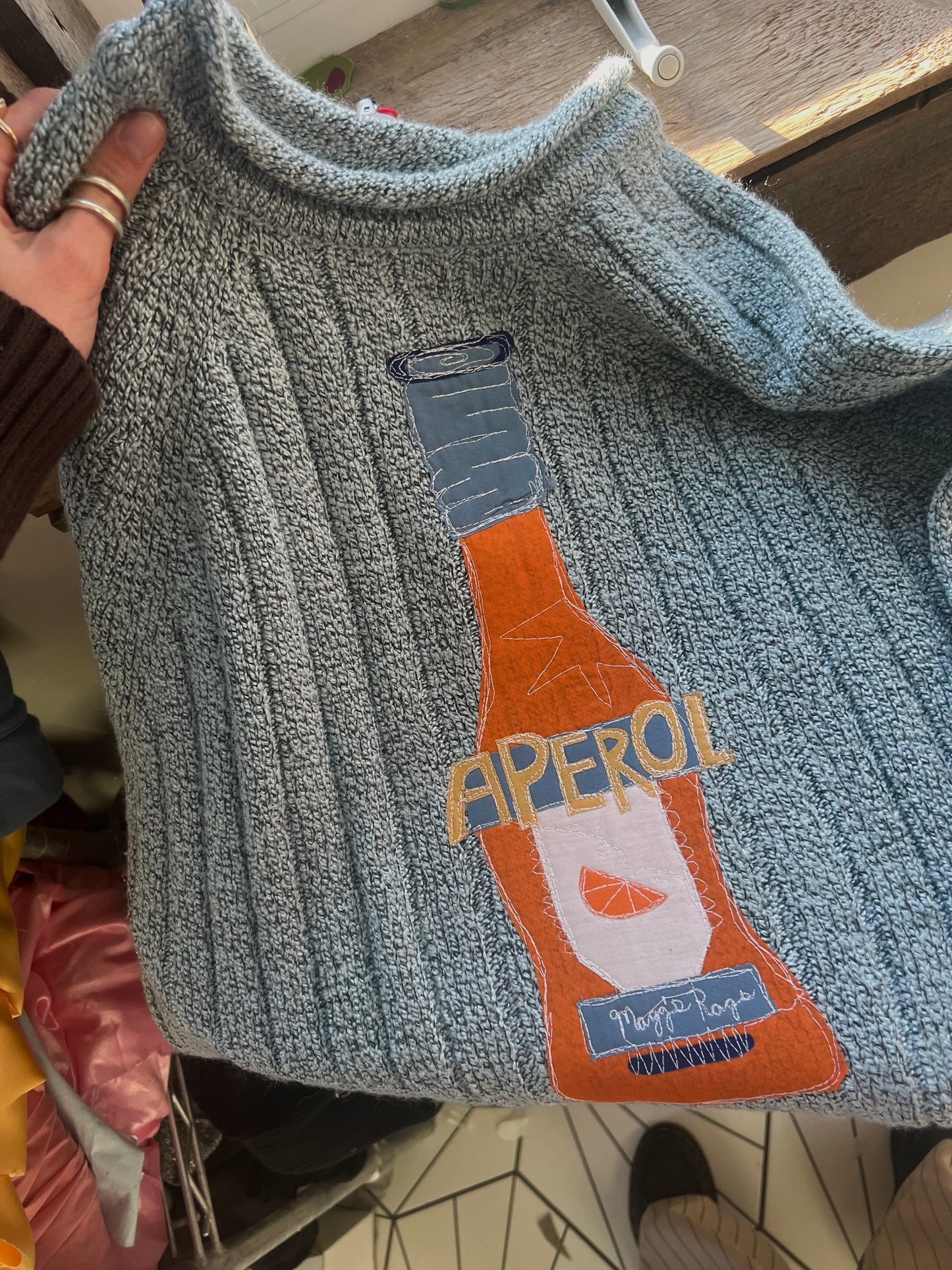 Aperol sweater(medium)