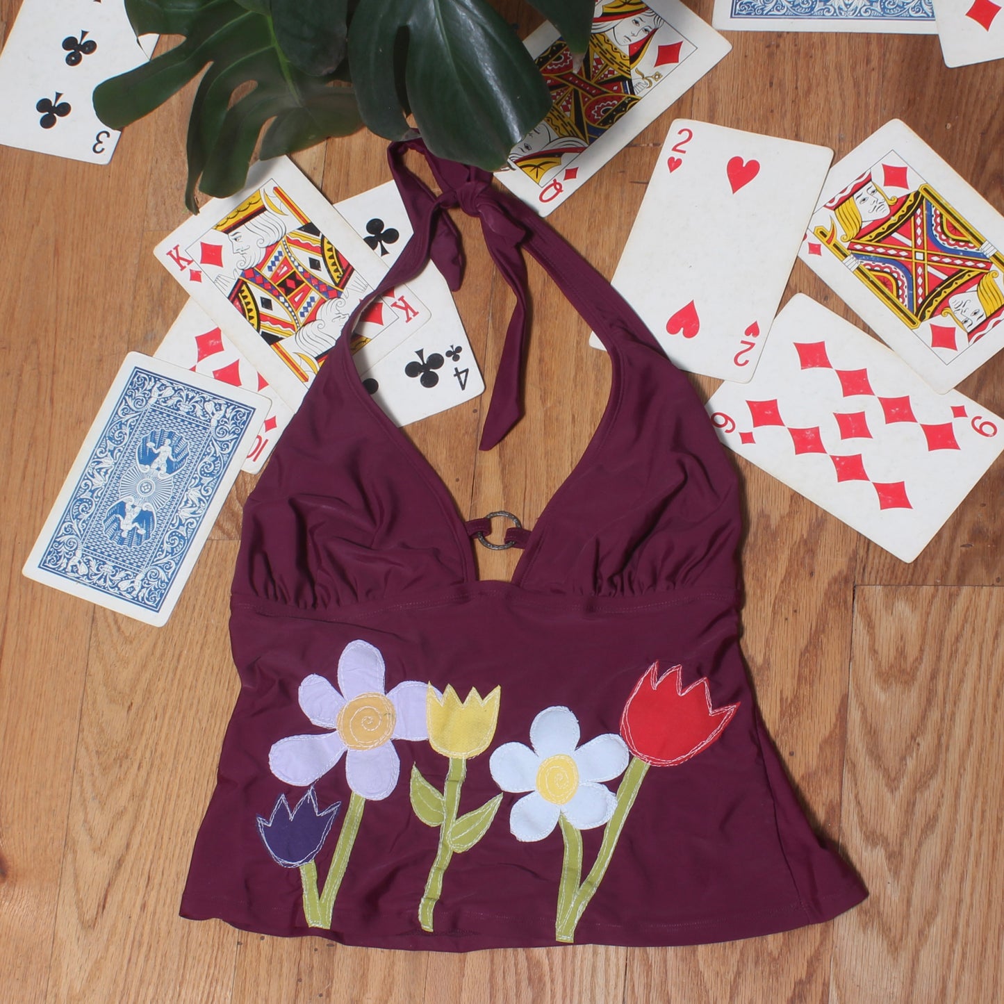 Flower power tankini(large)