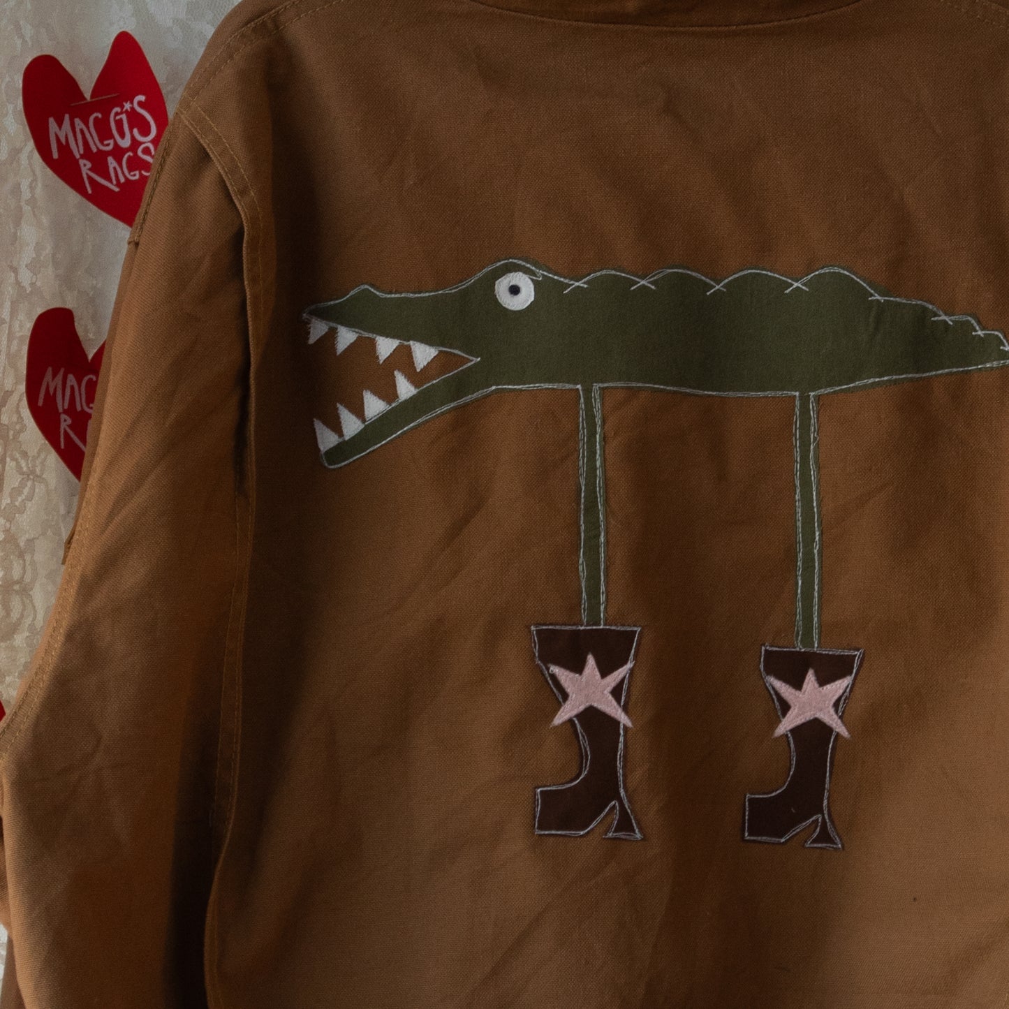 Gator in boots work jacket(XXL)