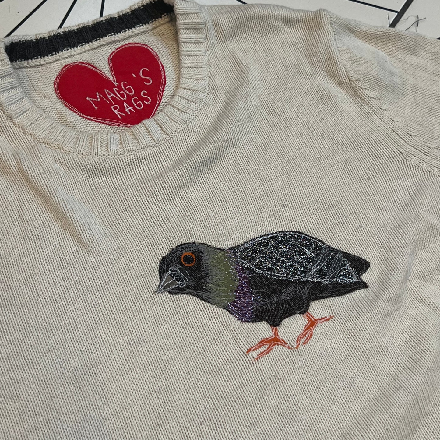 Pigeon sweater<3(XL)