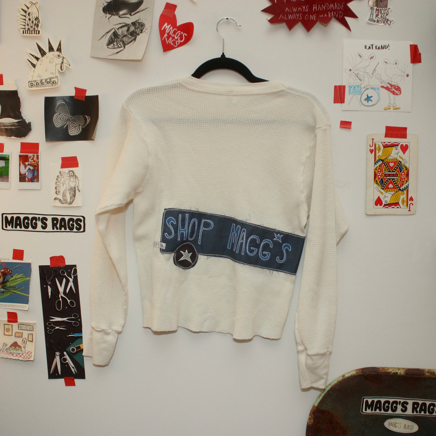 360° 16 wheeler waffle tee(small)