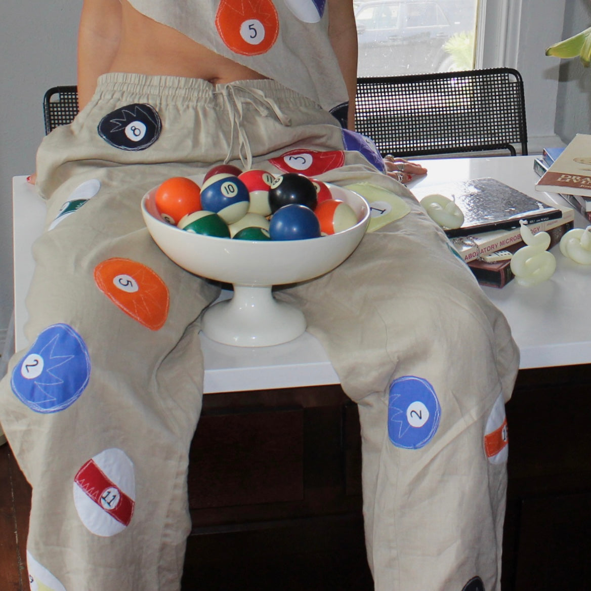Linen pool ball SET!(Small)