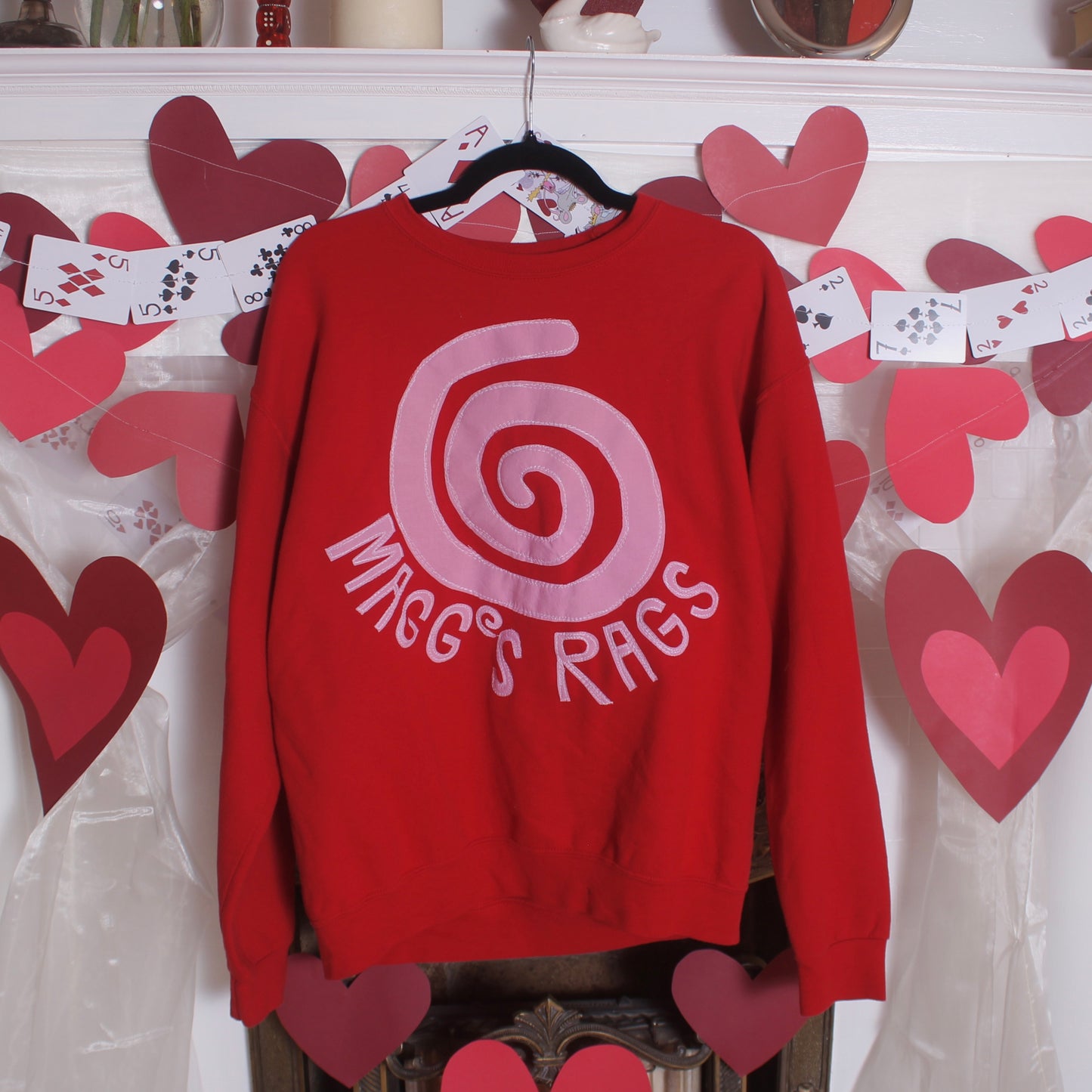 Magg’s Rags swirly crew(2xl) - Magg's Rags