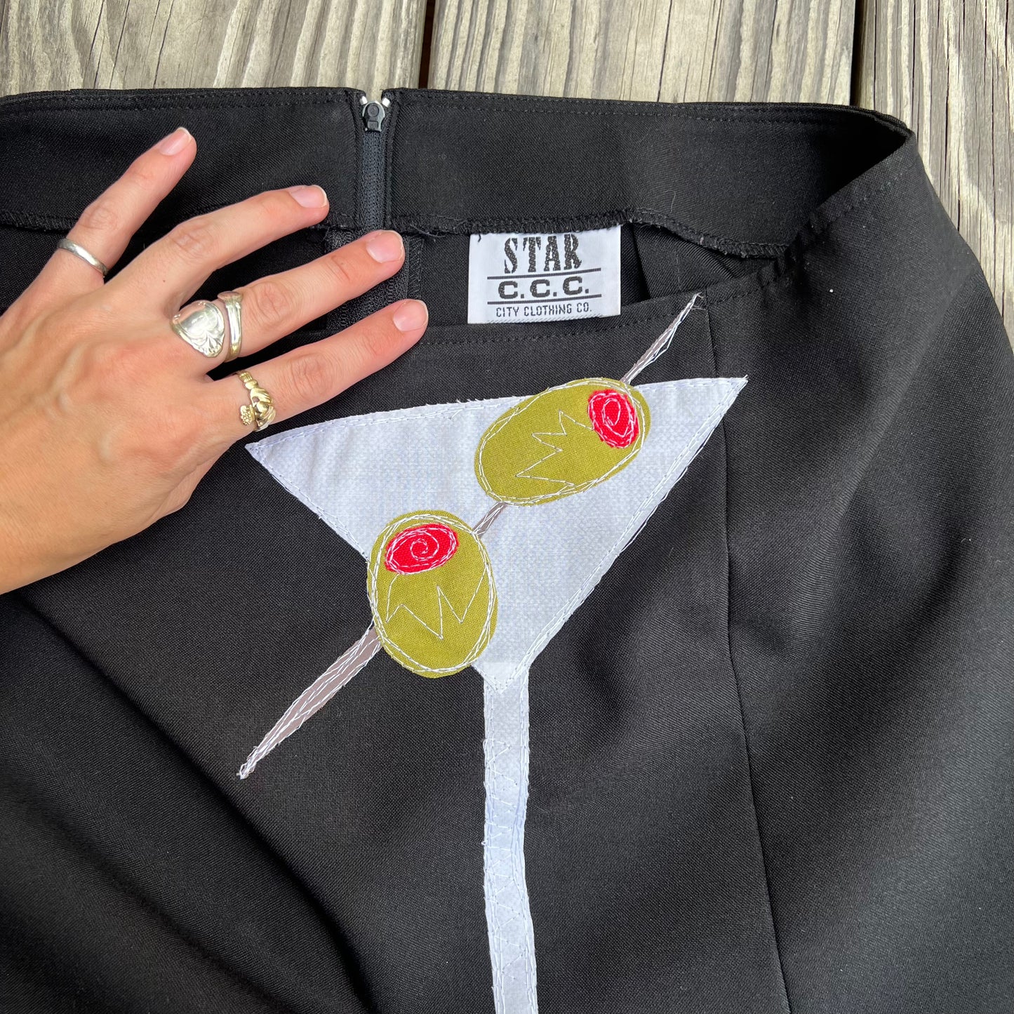 Martini mini skirt(4)