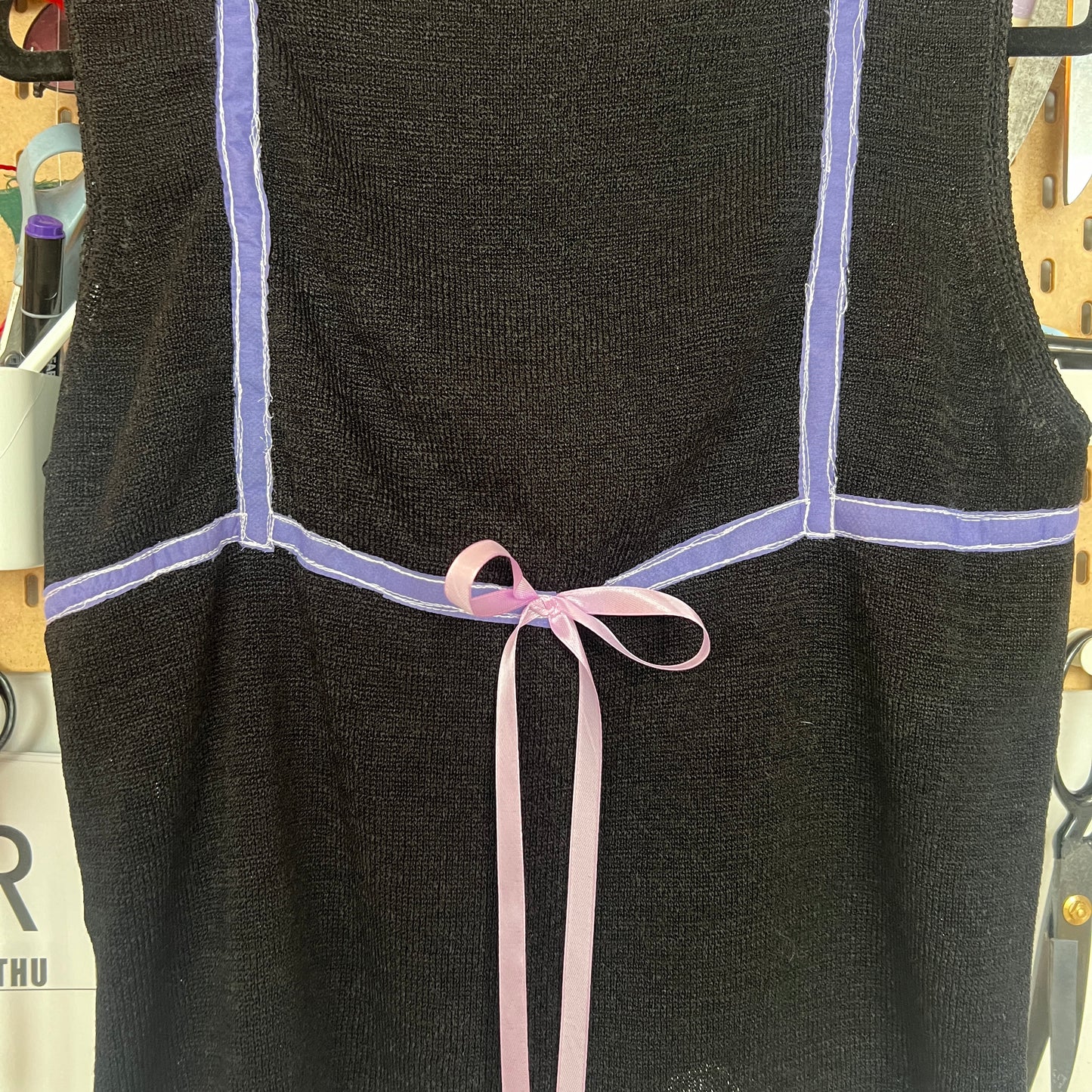 Bikini turtleneck sweater tank (small)