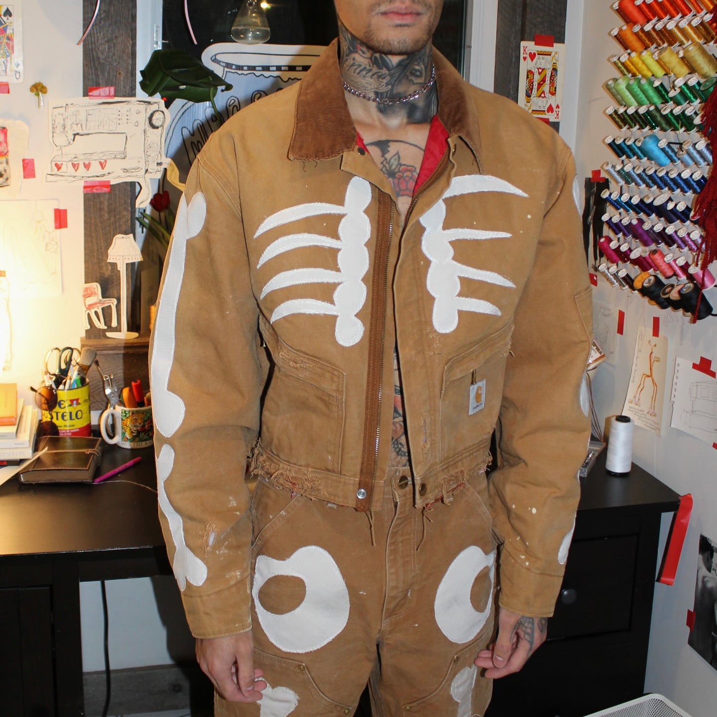 Magg’s Rags carhartt bones jacket(medium)