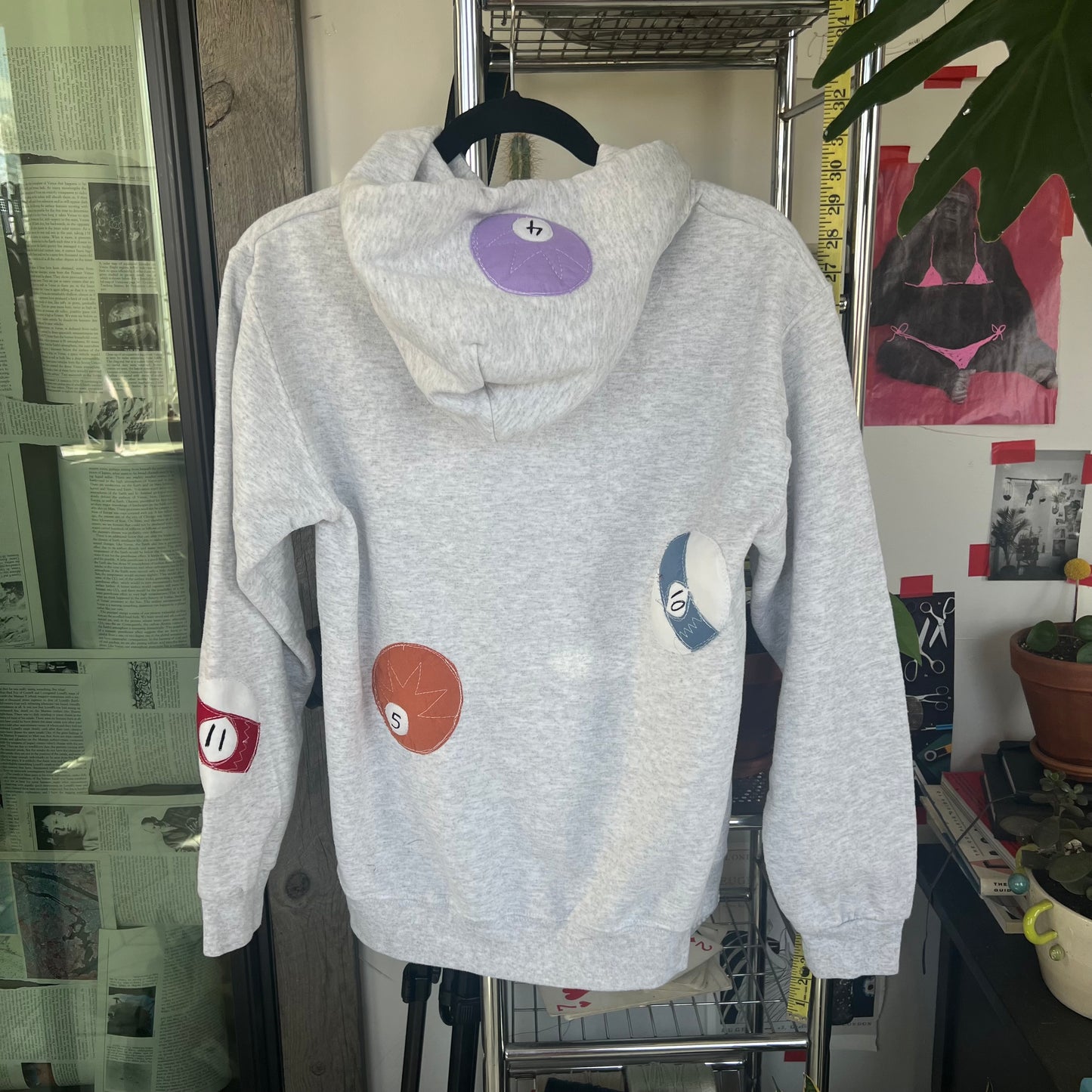 Billiard ball hoodie(medium) - Magg's Rags