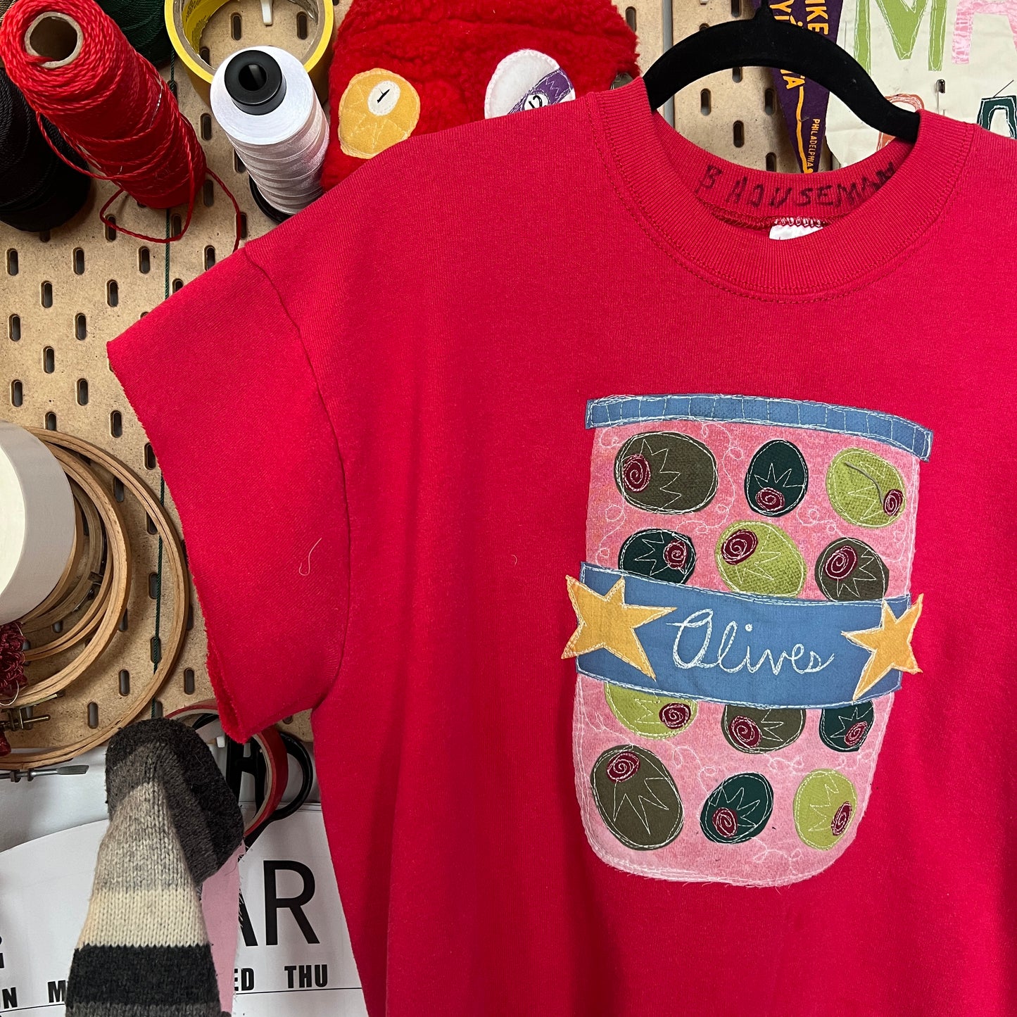 Olives sweatshirt tee (large)