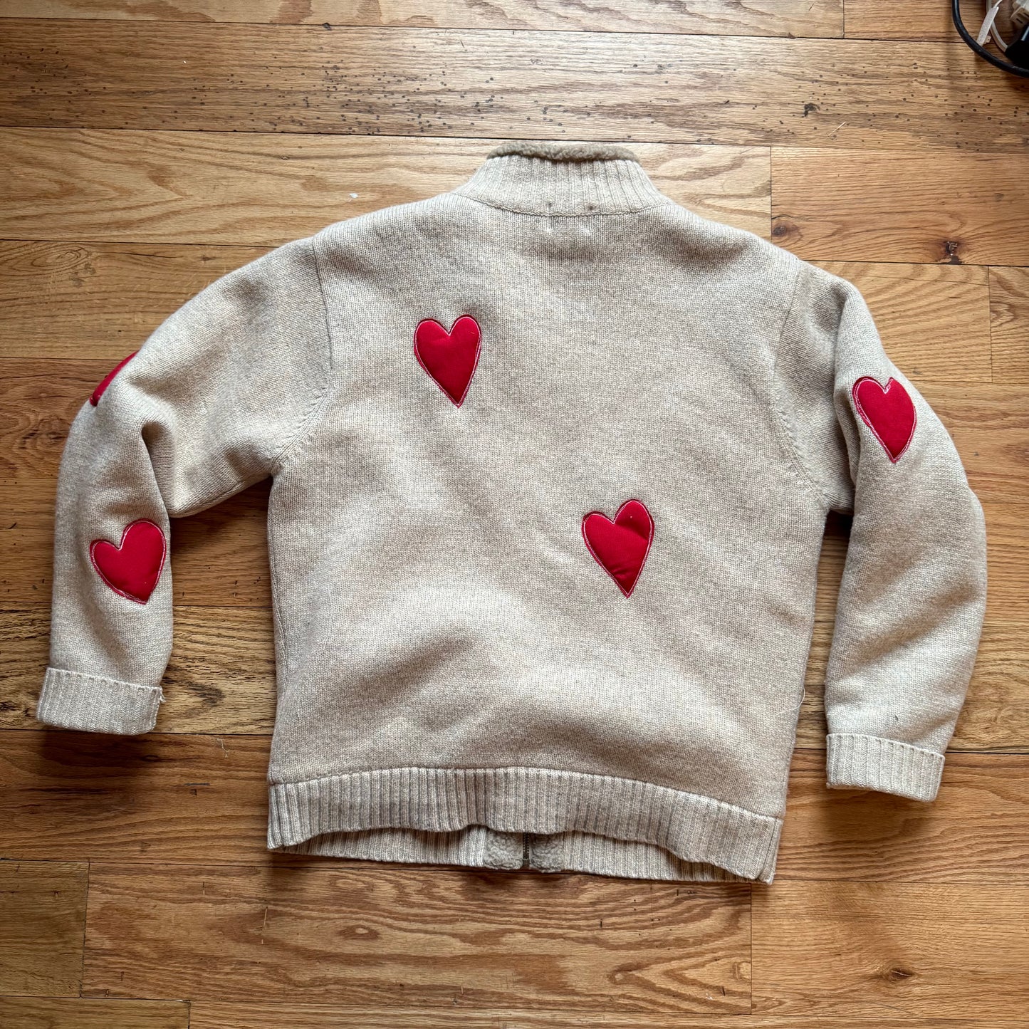 HEARTS fleece(medium)