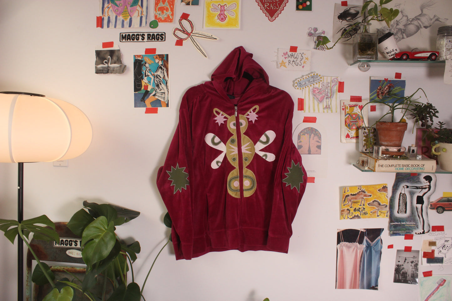 Velor bug zip up (2XL)