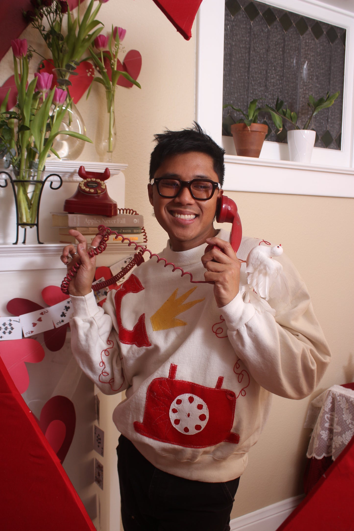360° telephone sweater(XL) - Magg's Rags