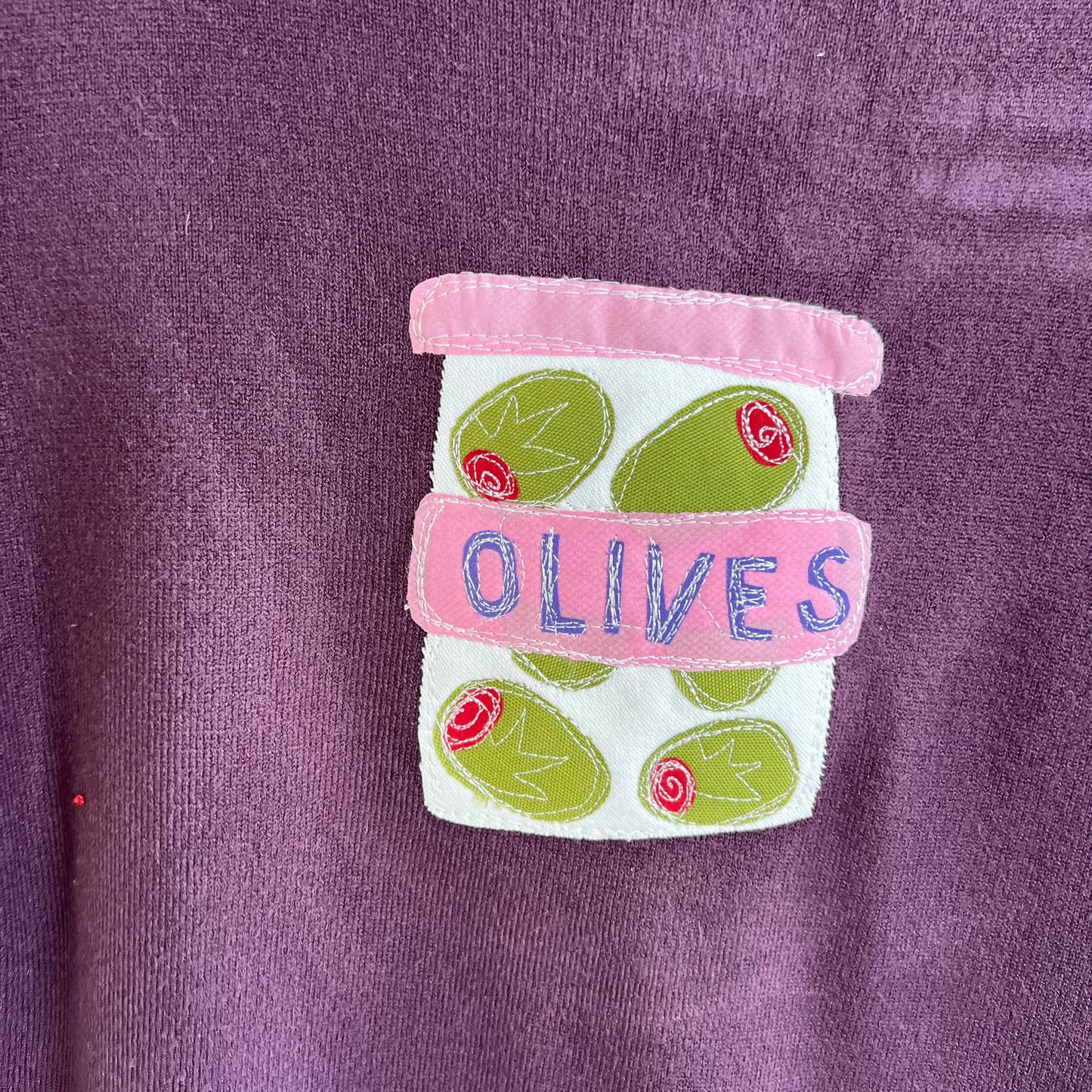 Olive jar sweater shirt(small)