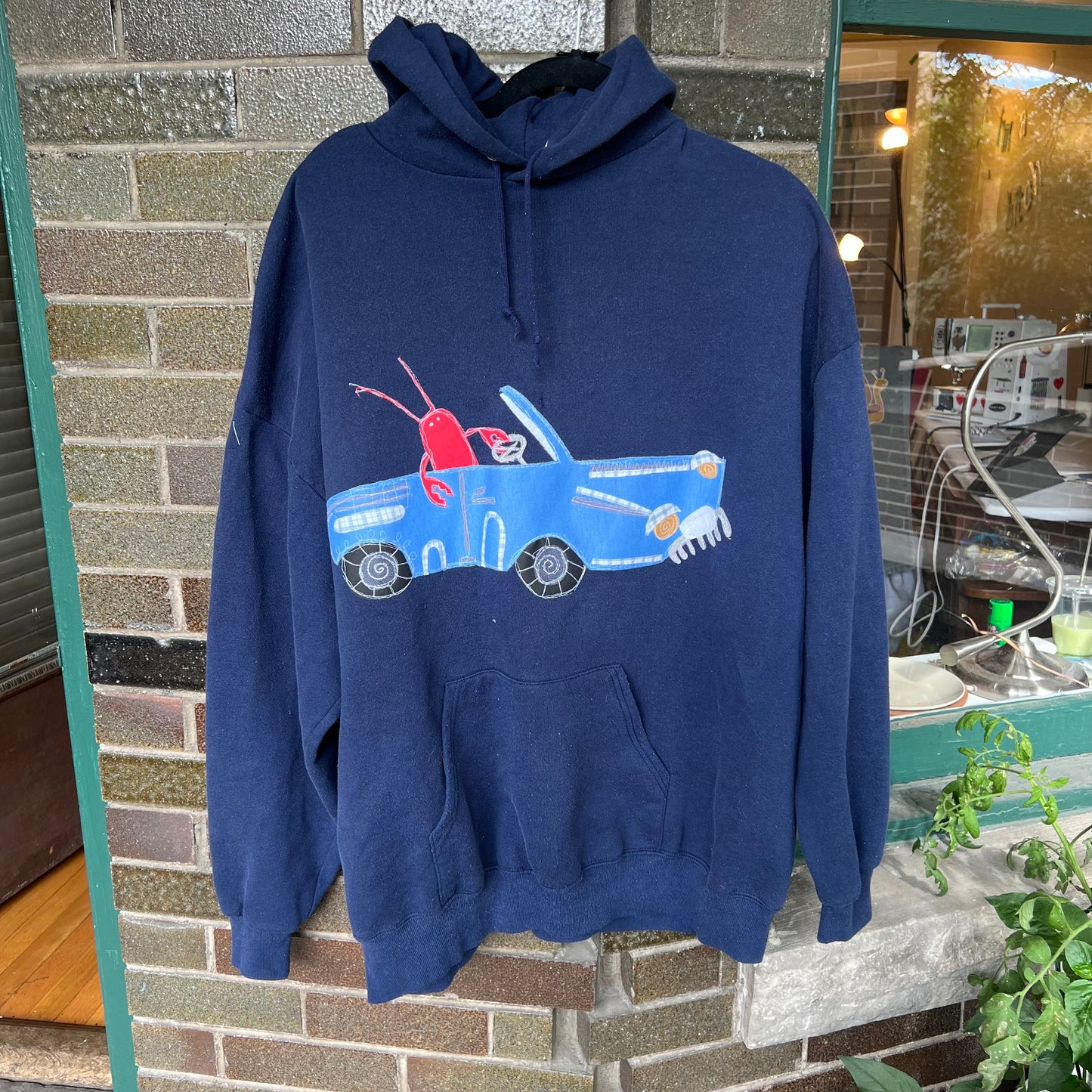 Lobster on the road sweatshirt(2XL)