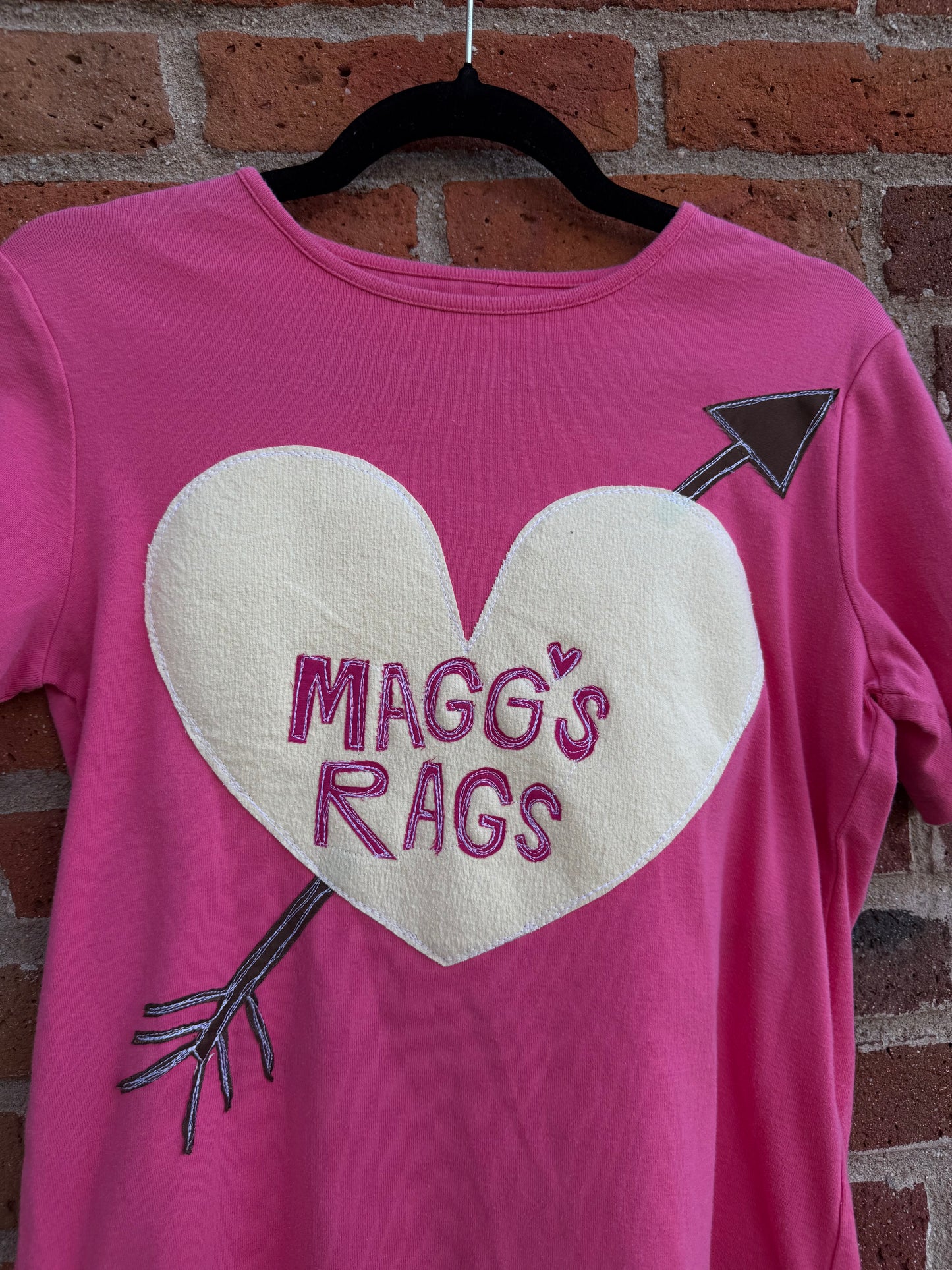 Magg’s Rags heart n’ arrow tee(large)