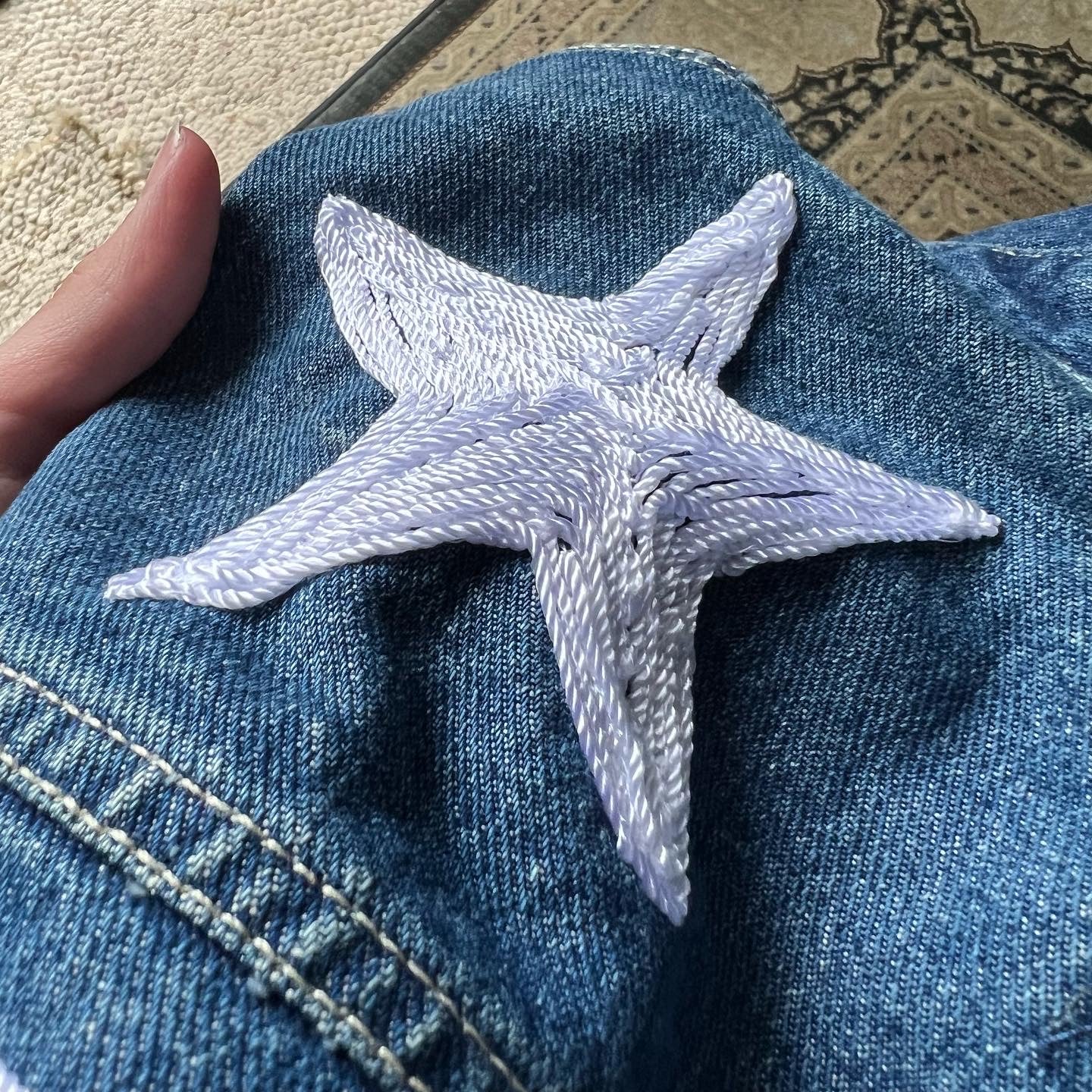 Freestyle yarn denim jacket(medium)