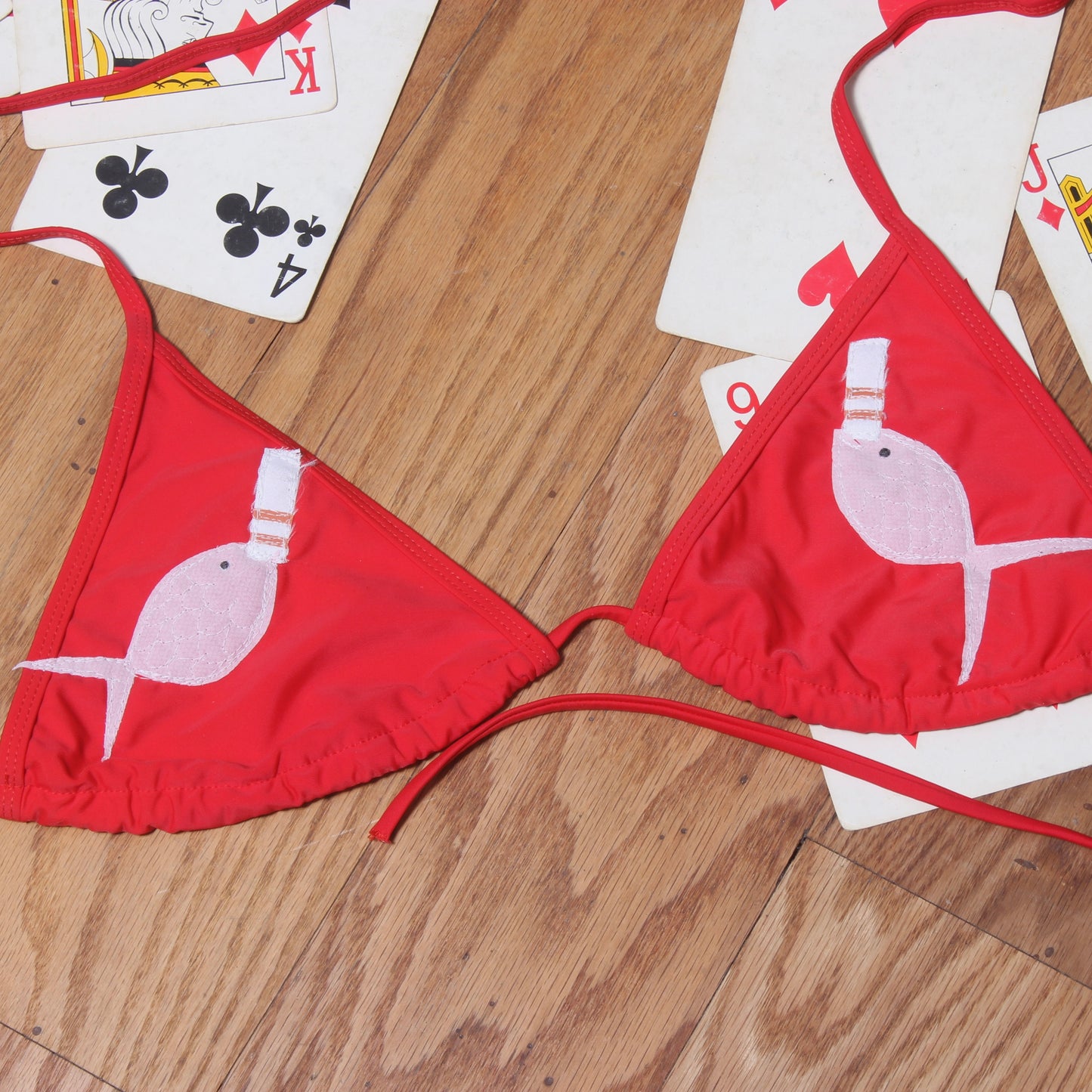 Fish-cig bikini top(medium)