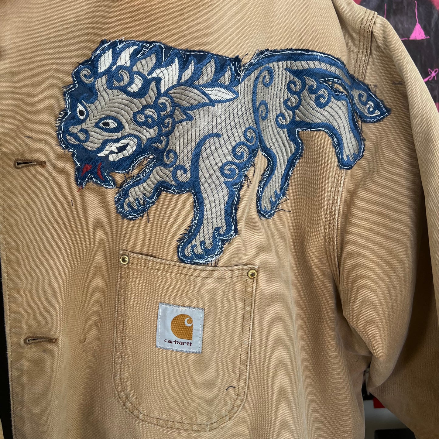 Upholstered lion carhartt(3XL)