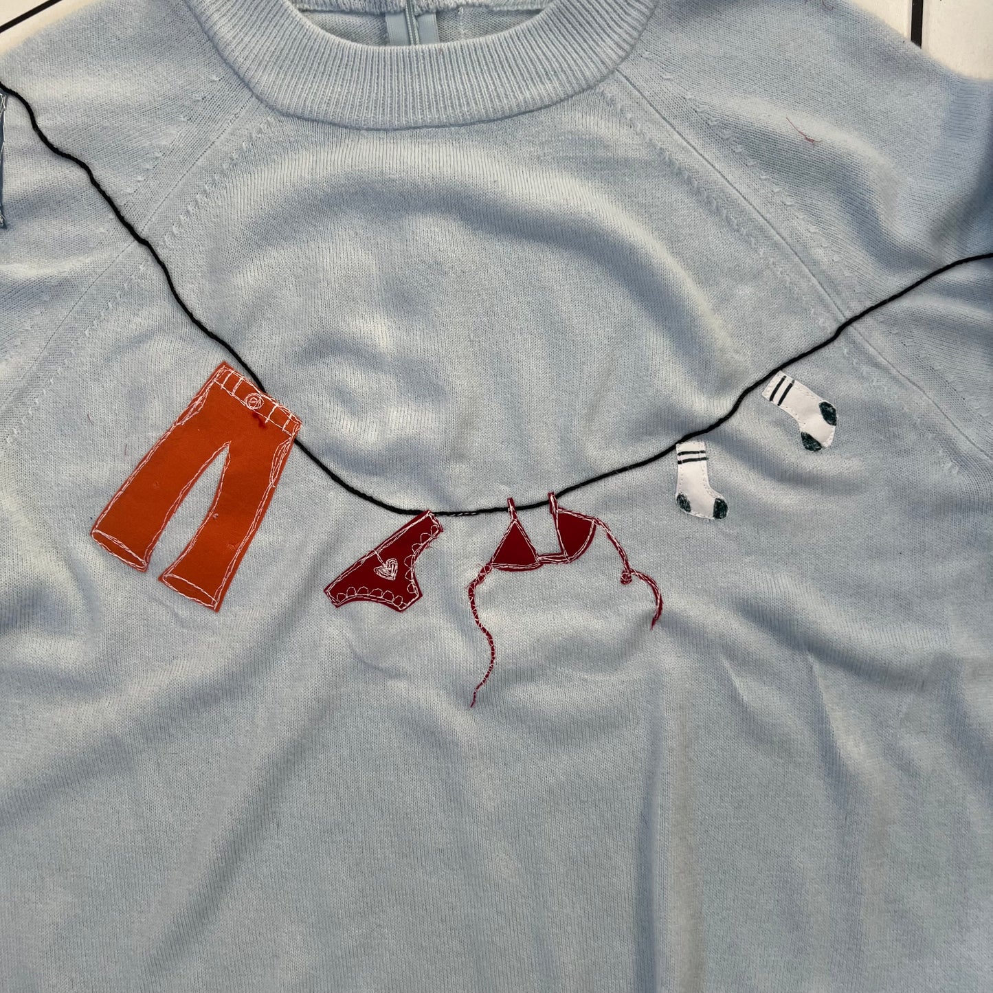 Clothesline sweater(M/L)
